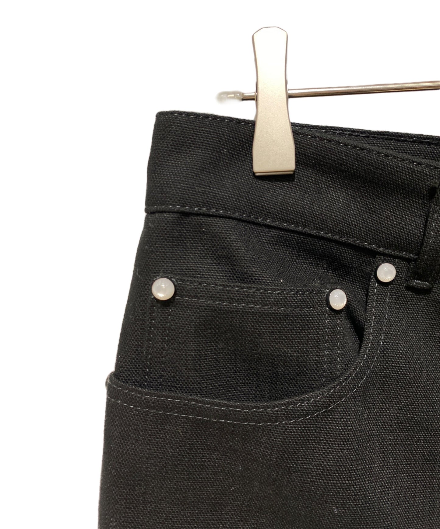 [Pre-owned] LOUIS VUITTON 25SS Logo stitch work denim pants RM251MQ LPJ HSP47W