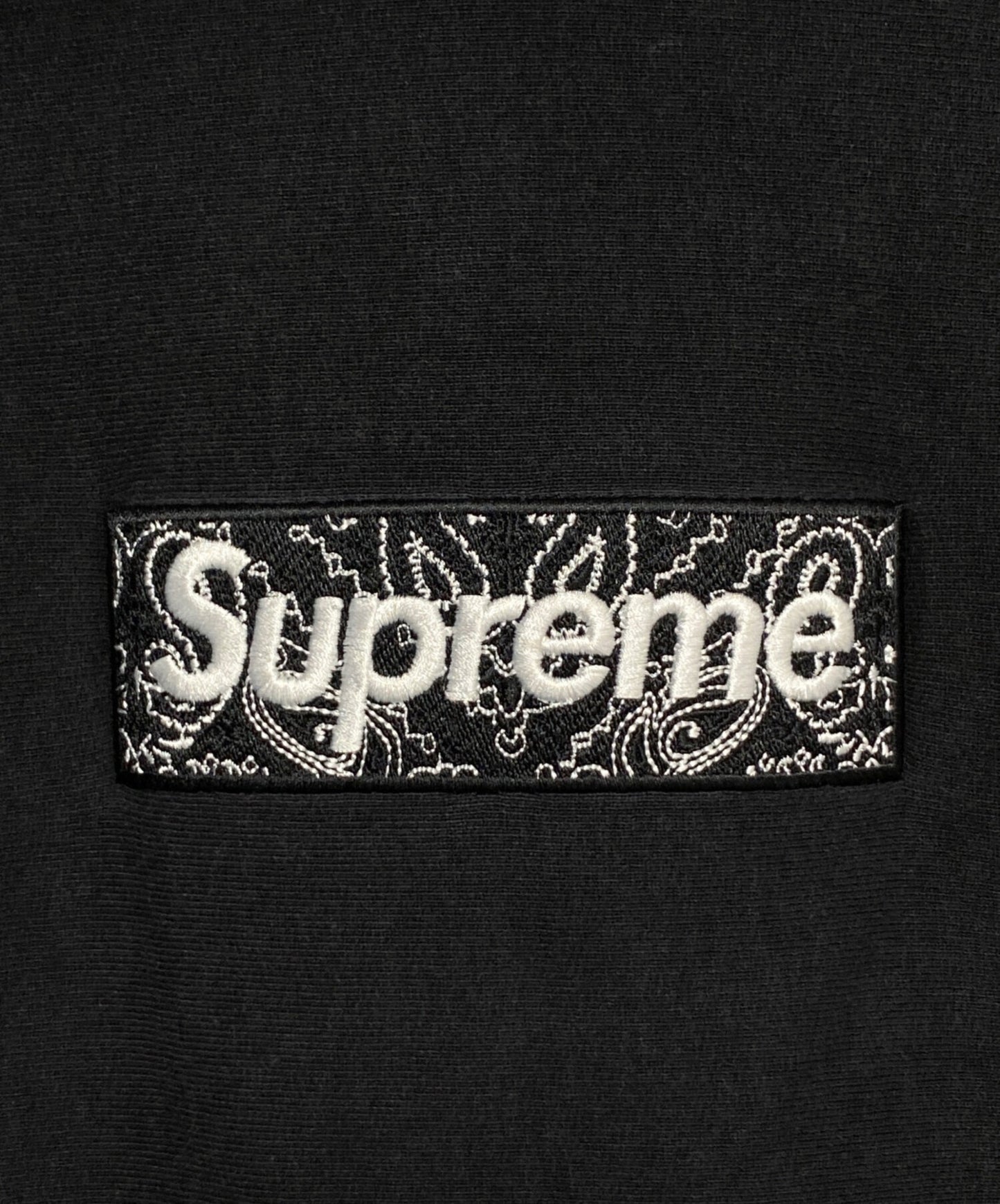 [Pre-owned] SUPREME Bandana Box Logo Hooded Sweatshirt