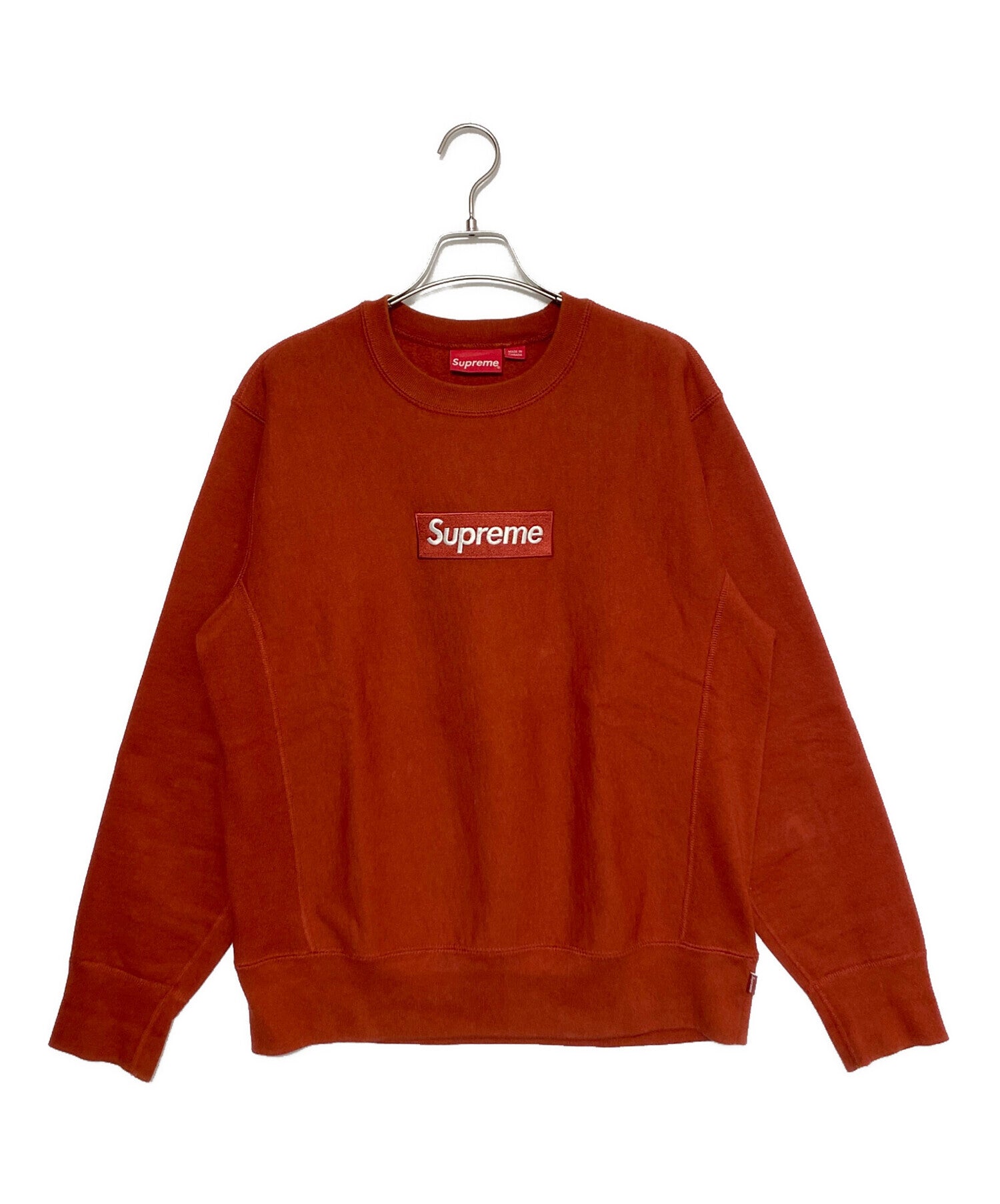 待望 】 即決！18AW Supreme Box Logo Crewneck Mサイズ ブラック 