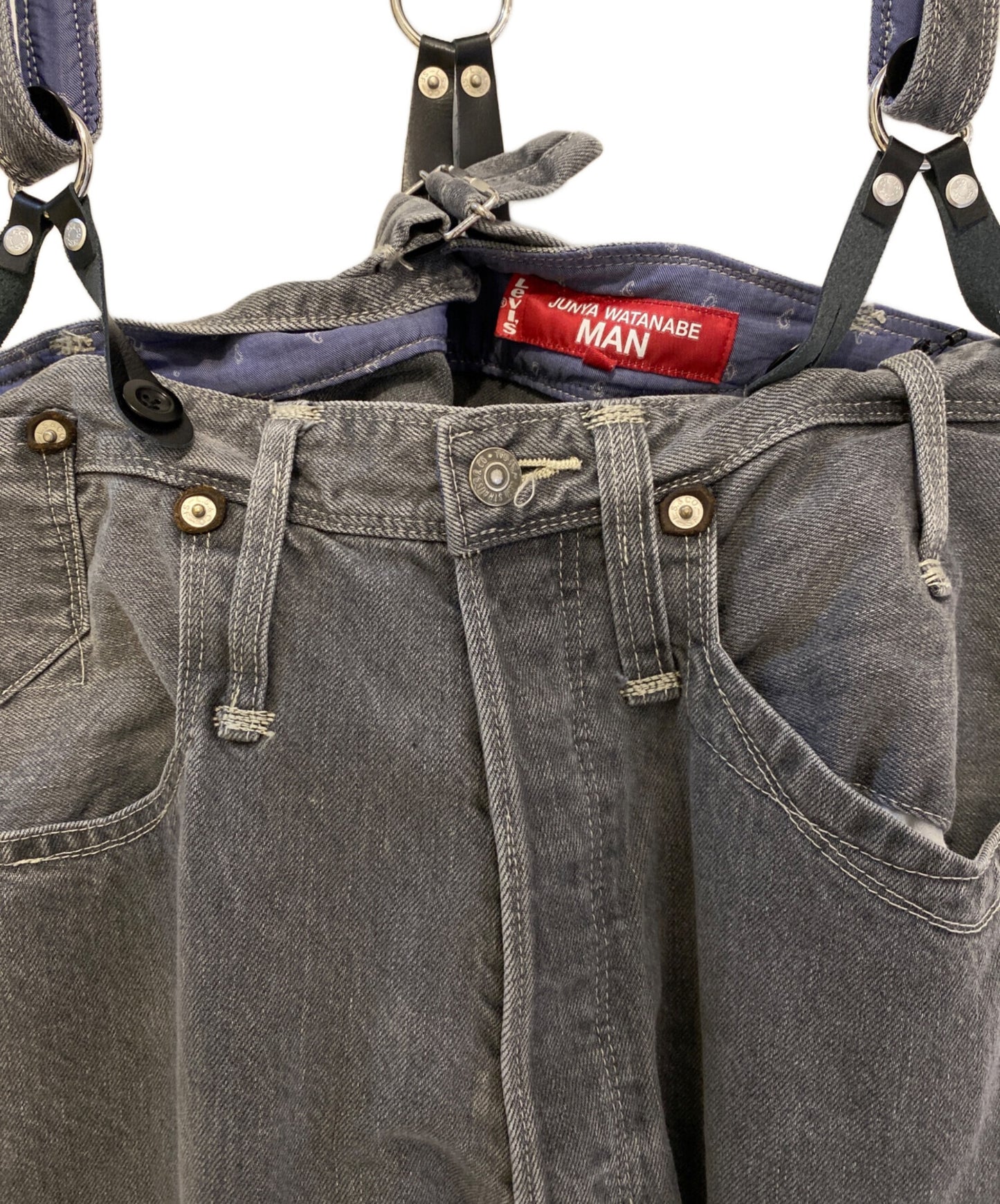 [Pre-owned] COMME des GARCONS JUNYA WATANABE MAN All-in-One Processing for Cotton Selvage Denim Products WO-P201WO-P201