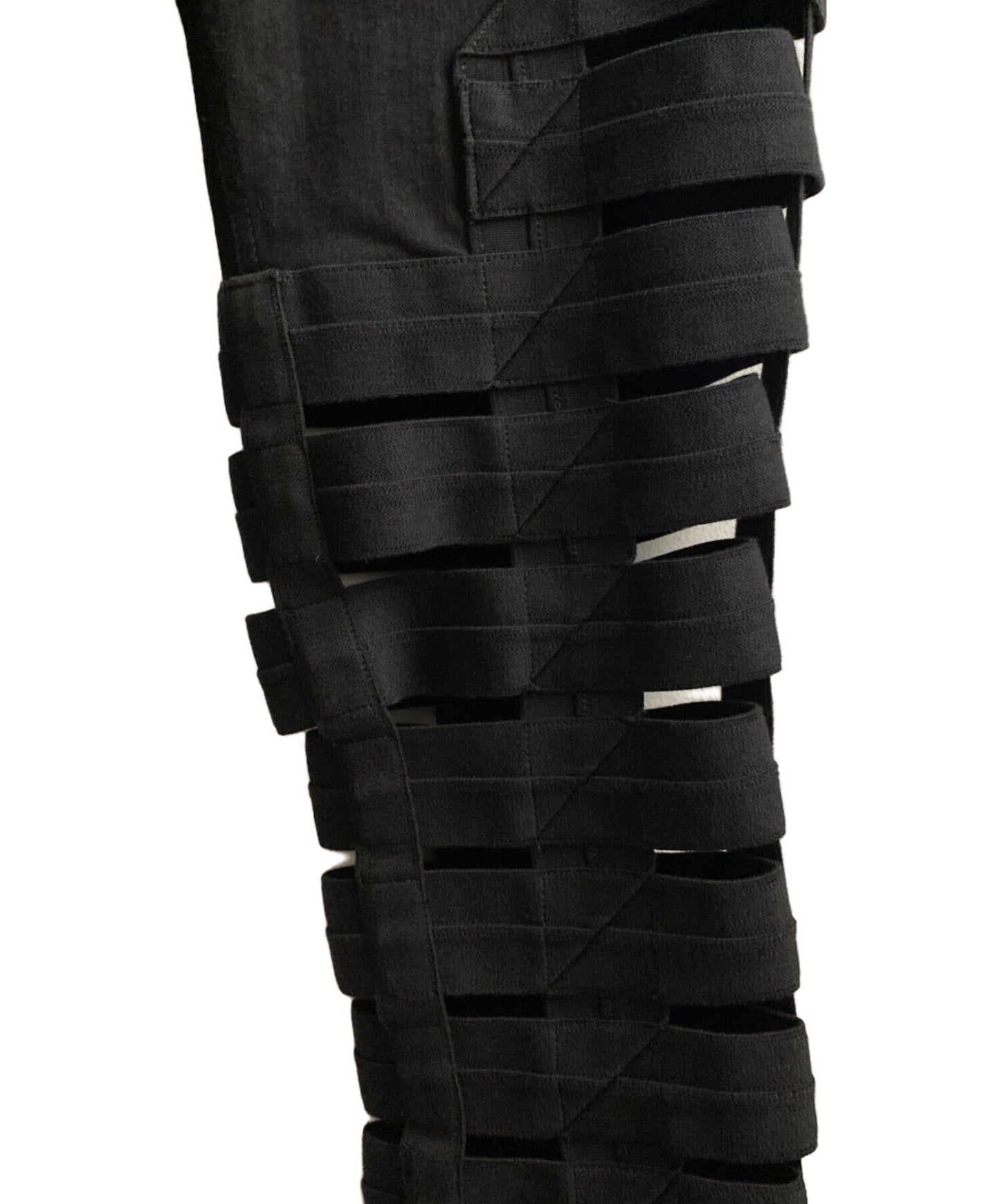 [Pre-owned] RICK OWENS Spartan Hybrid Elastic Denim RU01B1394
