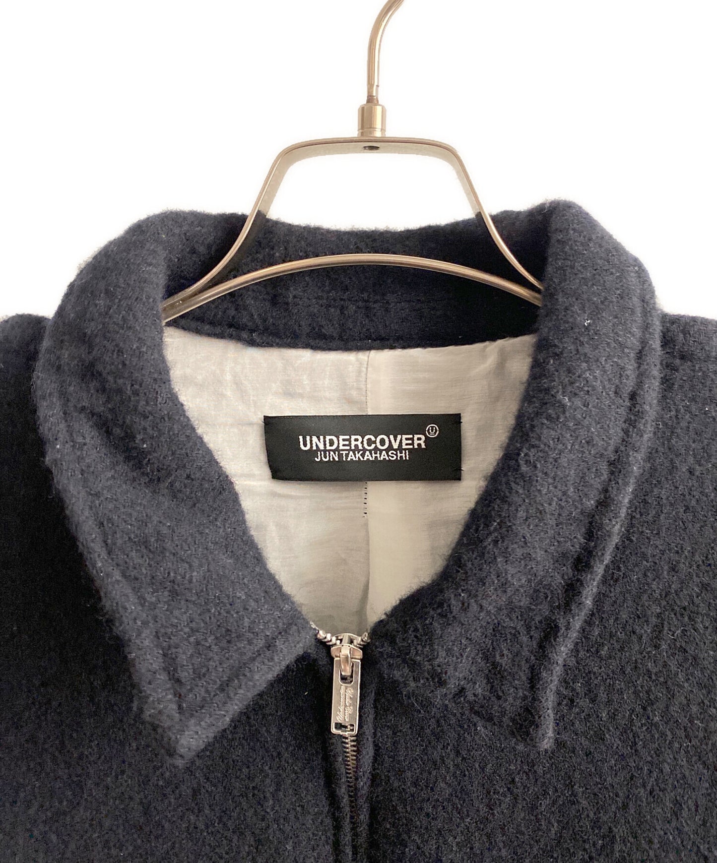 [Pre-owned] UNDERCOVER 25AW frizzy wool zip-up blouson UC2E9201