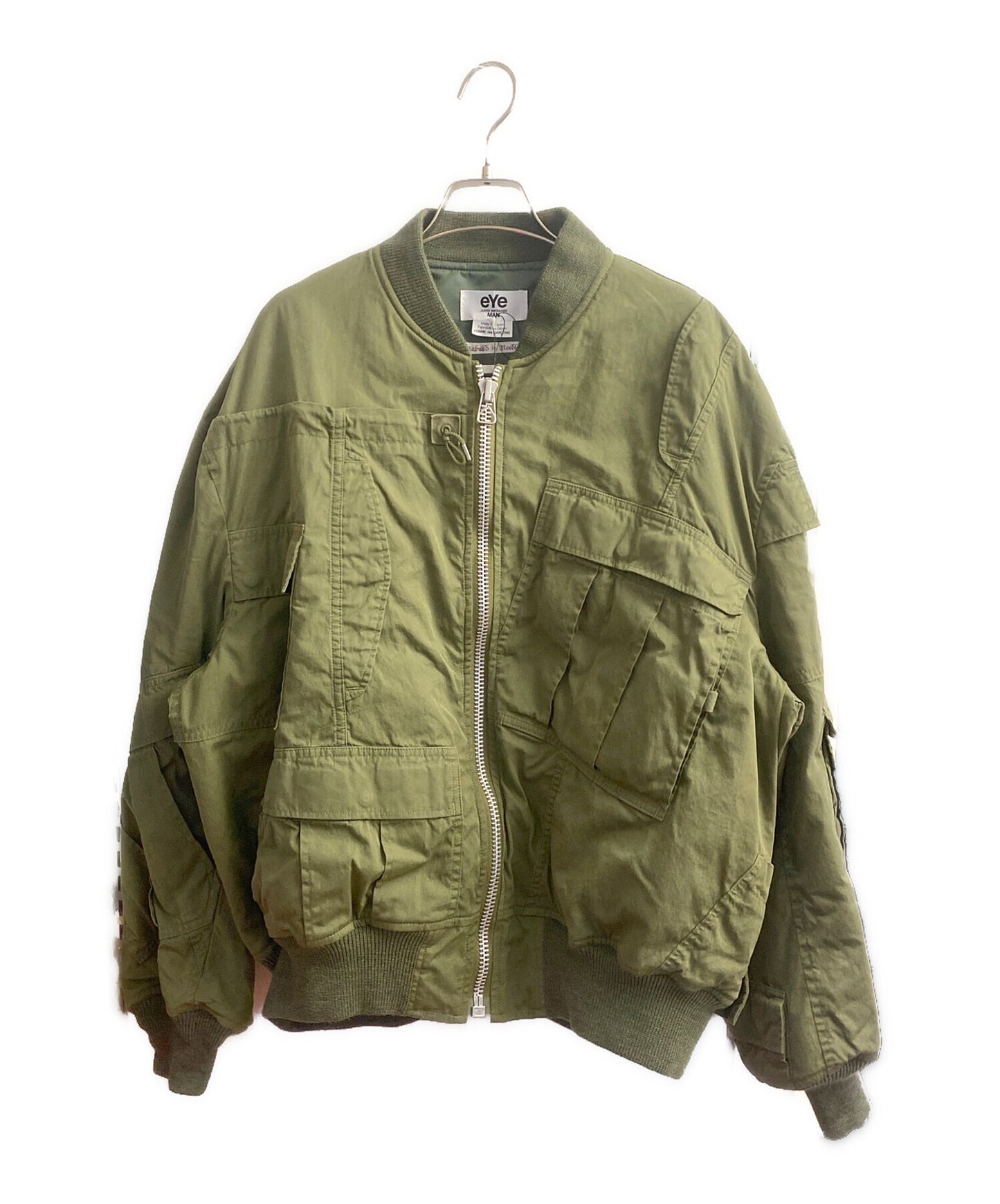 [Pre-owned] eYe COMME des GARCONS JUNYAWATANABE MAN Cotton Nylon MA-1 Jacket WP-J902