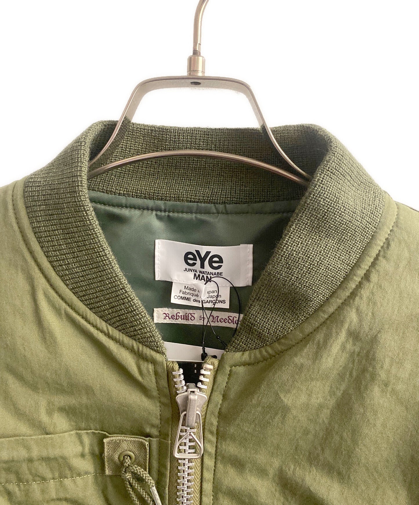 [Pre-owned] eYe COMME des GARCONS JUNYAWATANABE MAN Cotton Nylon MA-1 Jacket WP-J902