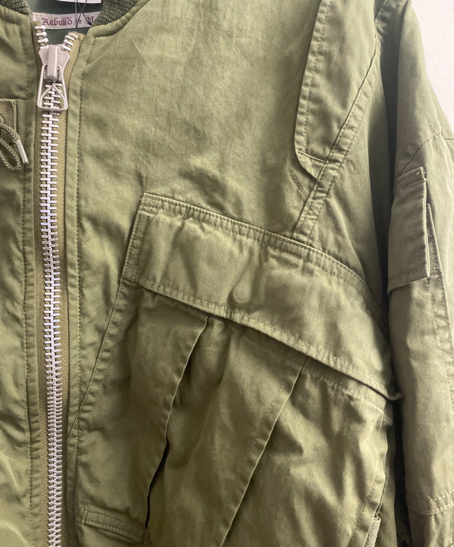 [Pre-owned] eYe COMME des GARCONS JUNYAWATANABE MAN Cotton Nylon MA-1 Jacket WP-J902