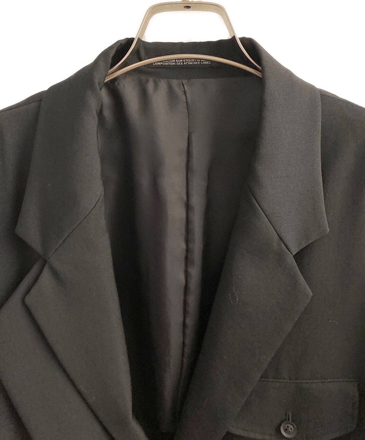 [Pre-owned] Yohji Yamamoto pour homme Left-Front Double-Flap Jacket HH-J33-100