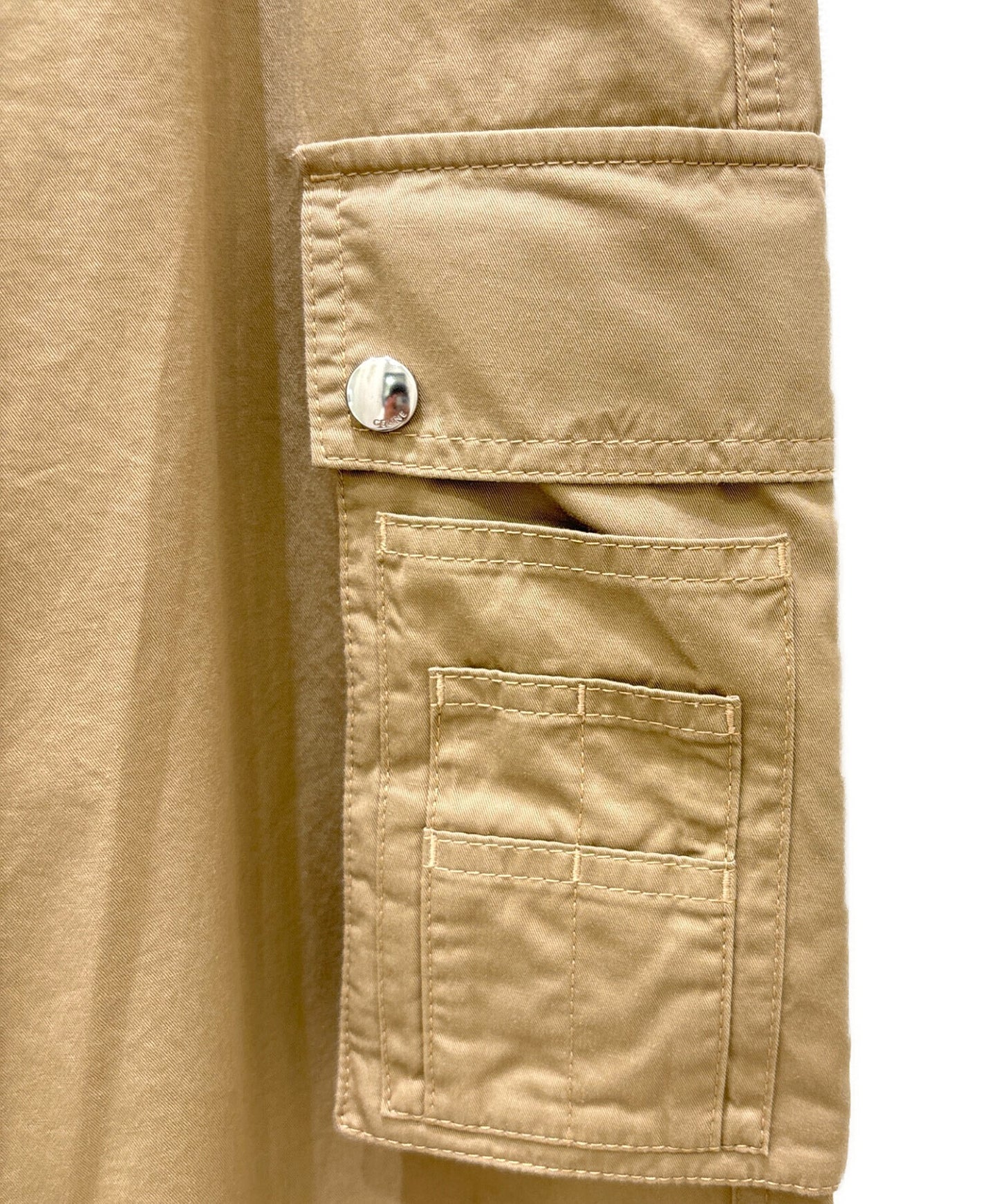 [Pre-owned] CELINE Mid-rise cargo pants 2Z603219I.02BG