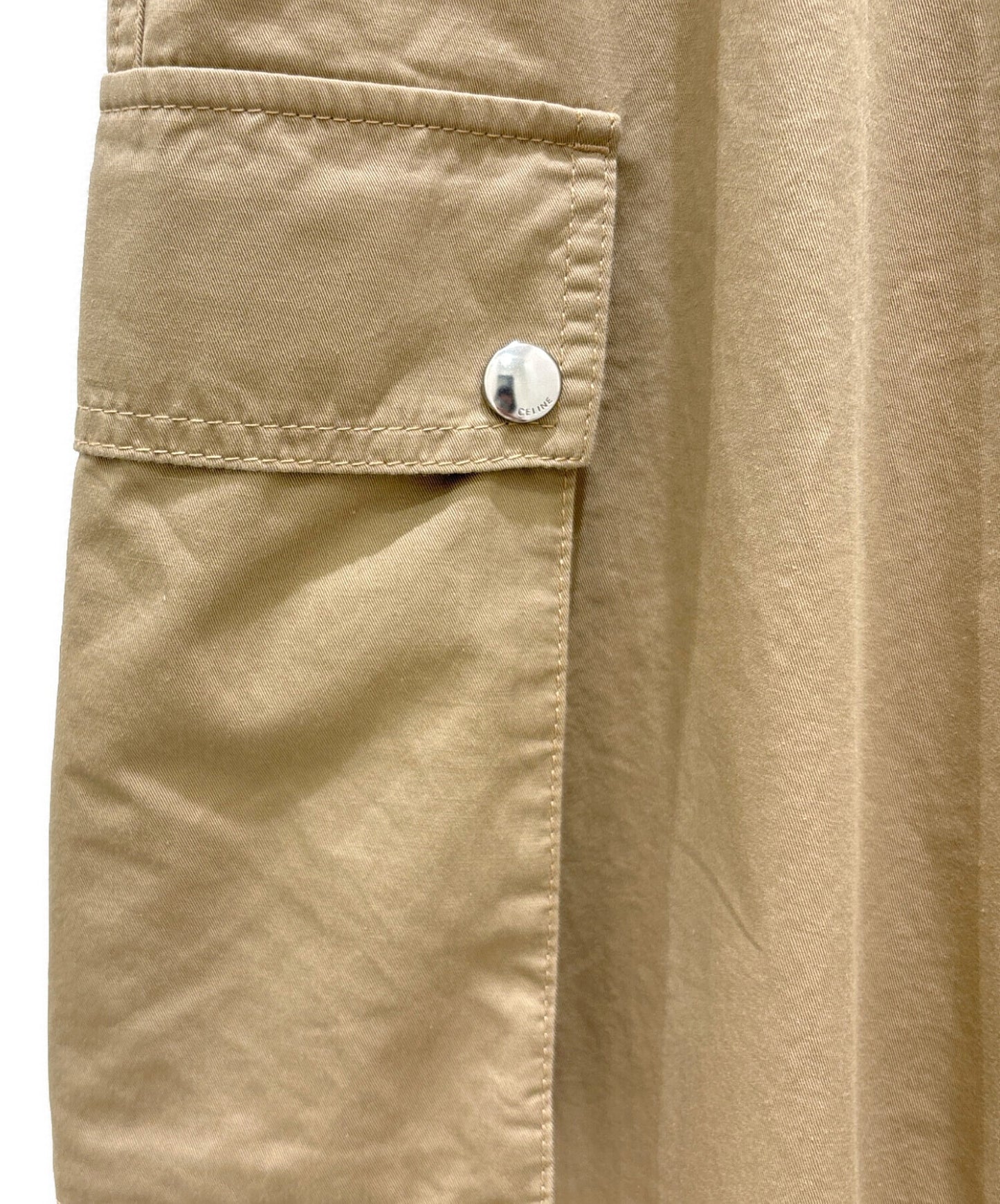 [Pre-owned] CELINE Mid-rise cargo pants 2Z603219I.02BG