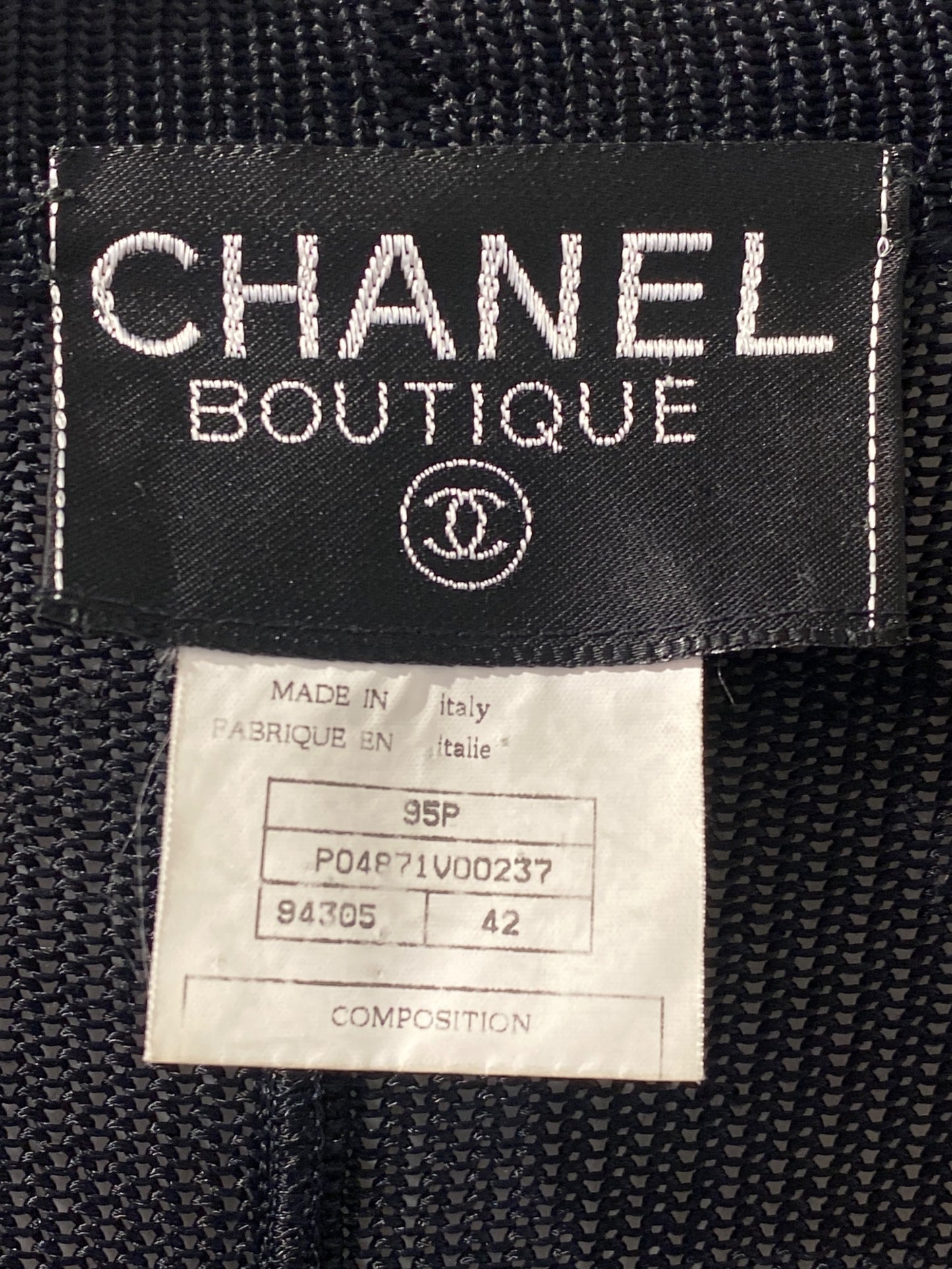 [Pre-owned] CHANEL V-Neck Cardigan P04871V00237