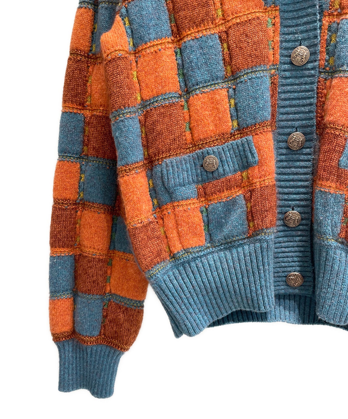 [Pre-owned] CHANEL Sailor collar knit cardigan P59201K07775