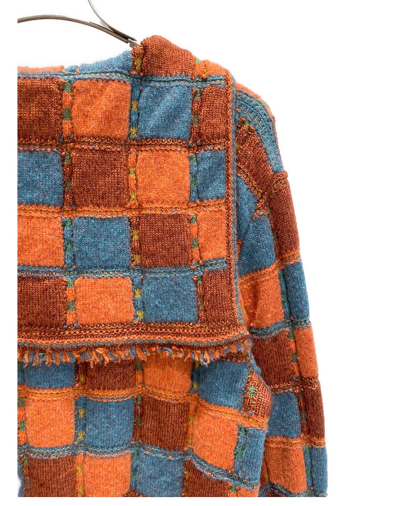 [Pre-owned] CHANEL Sailor collar knit cardigan P59201K07775