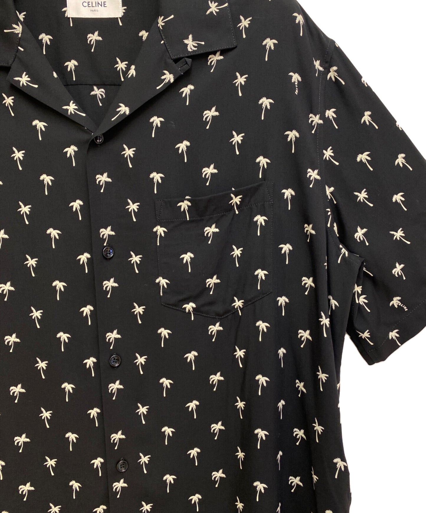 [Pre-owned] CELINE Rayon Hawaiian Shirt 2C946818Z.38CE