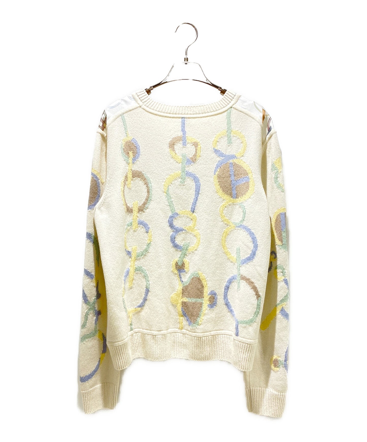 [Pre-owned] HERMES Cashmere Twill Raine Knit/Ribbed/Patterned Knit 3H2819D4