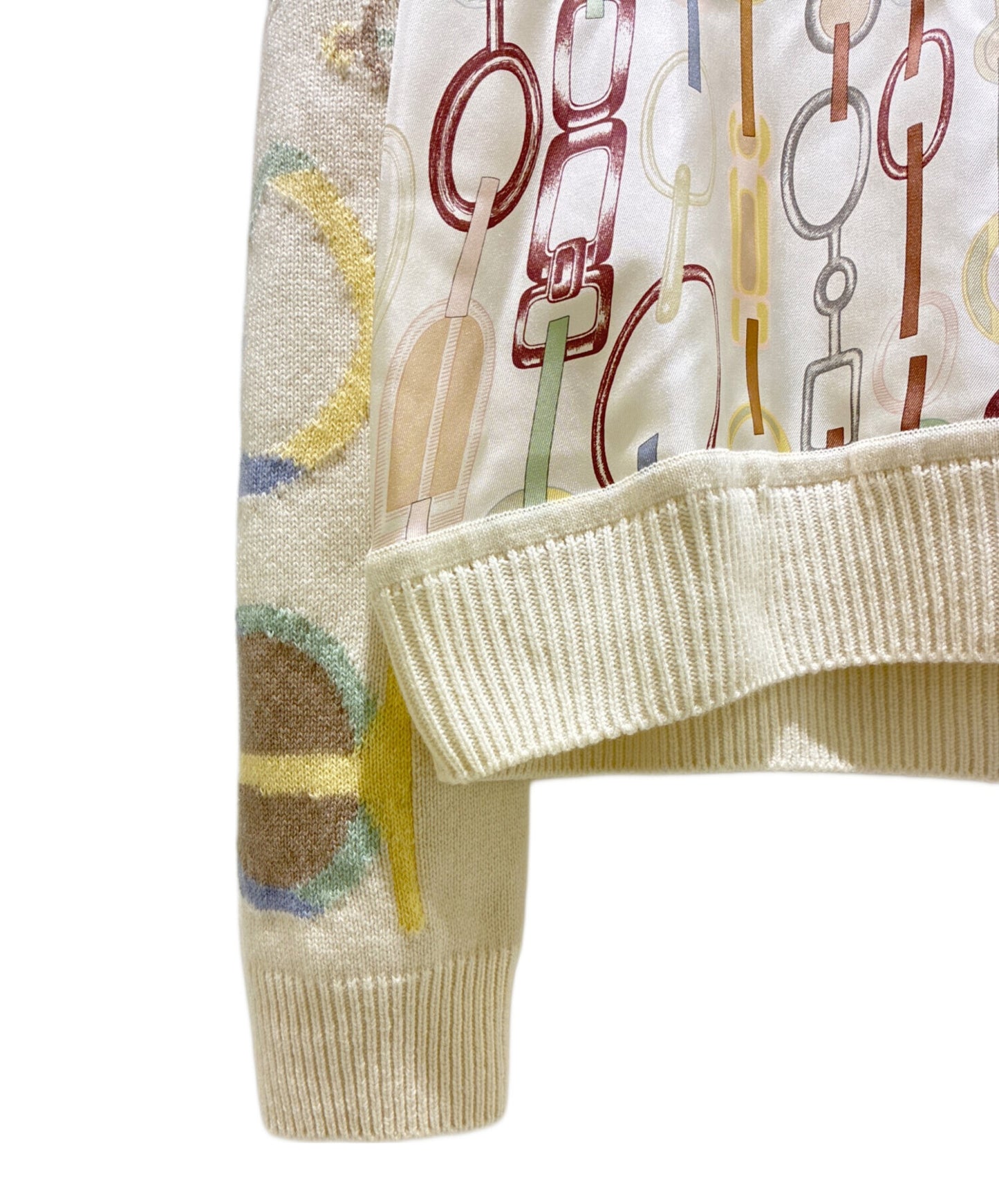 [Pre-owned] HERMES Cashmere Twill Raine Knit/Ribbed/Patterned Knit 3H2819D4