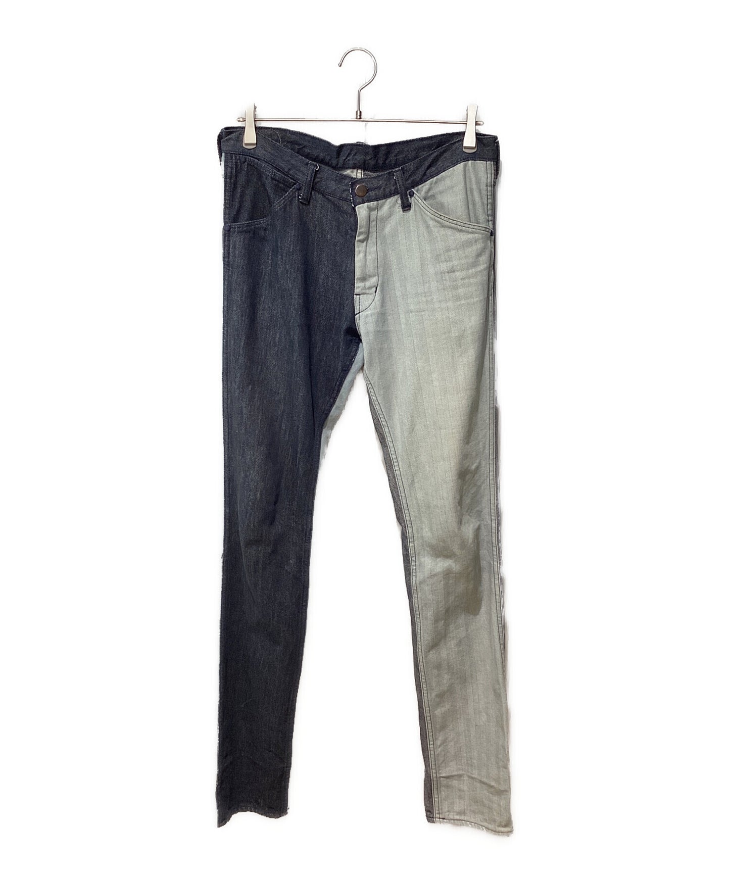 [Pre-owned] NUMBER (N)INE pants with a different colour on each side