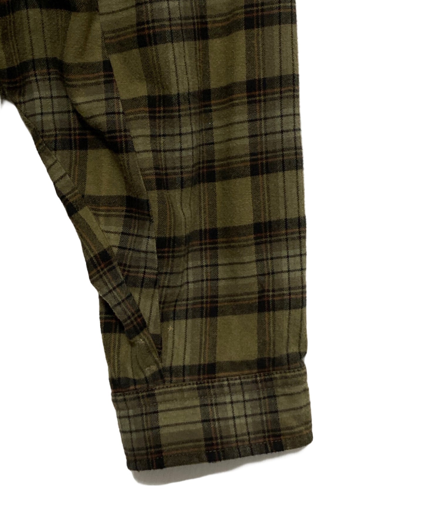 [Pre-owned] BALENCIAGA layered check shirt 794656 TQM20