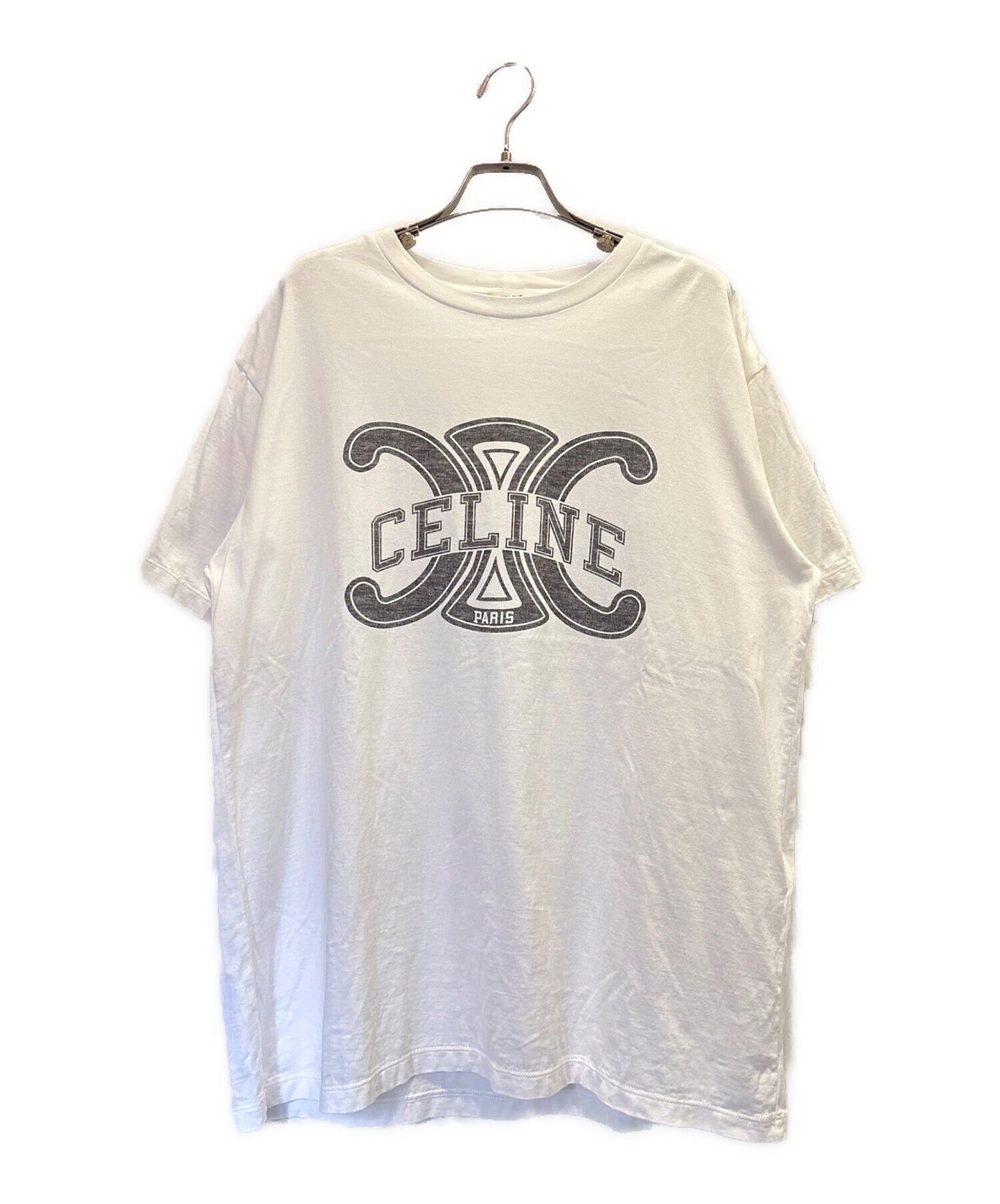 [Pre-owned] CELINE  Triumph Printed Loose-Fit T-Shirt RX0BO671Q.01OB