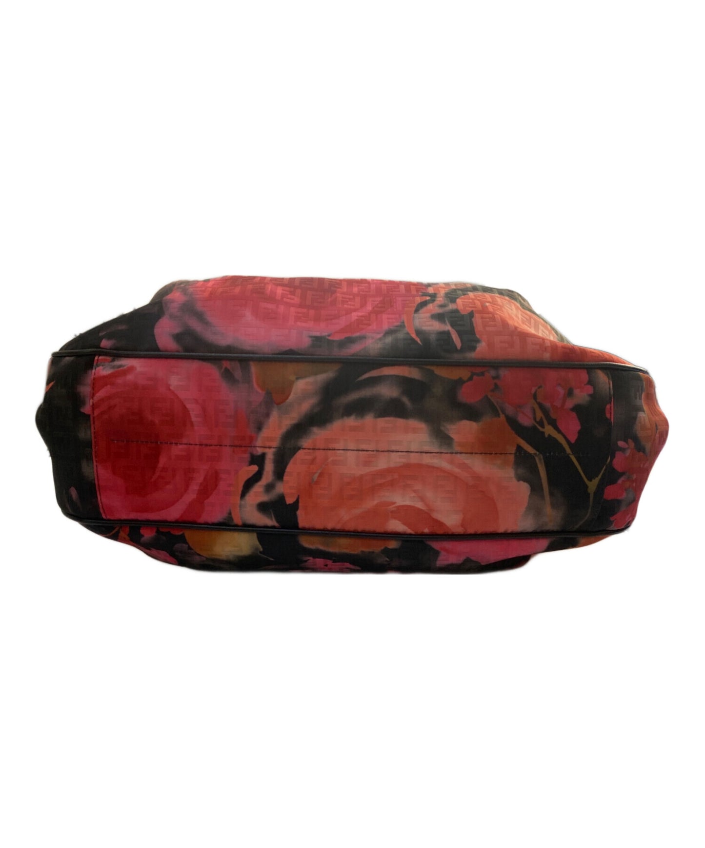 [Pre-owned] FENDI Zucchino Floral Handbag 8BH220-CT7