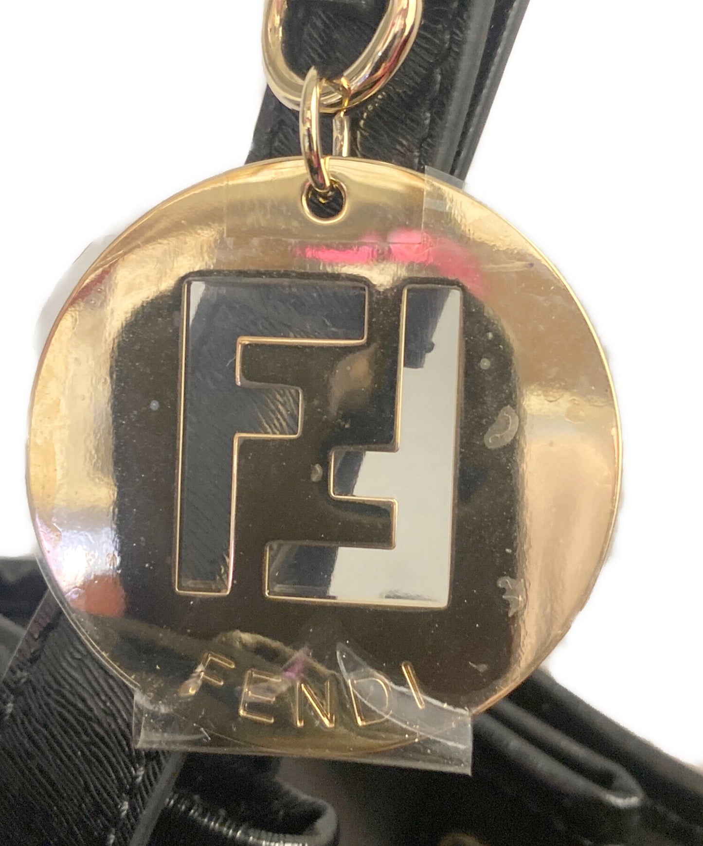 [Pre-owned] FENDI Zucchino Floral Handbag 8BH220-CT7