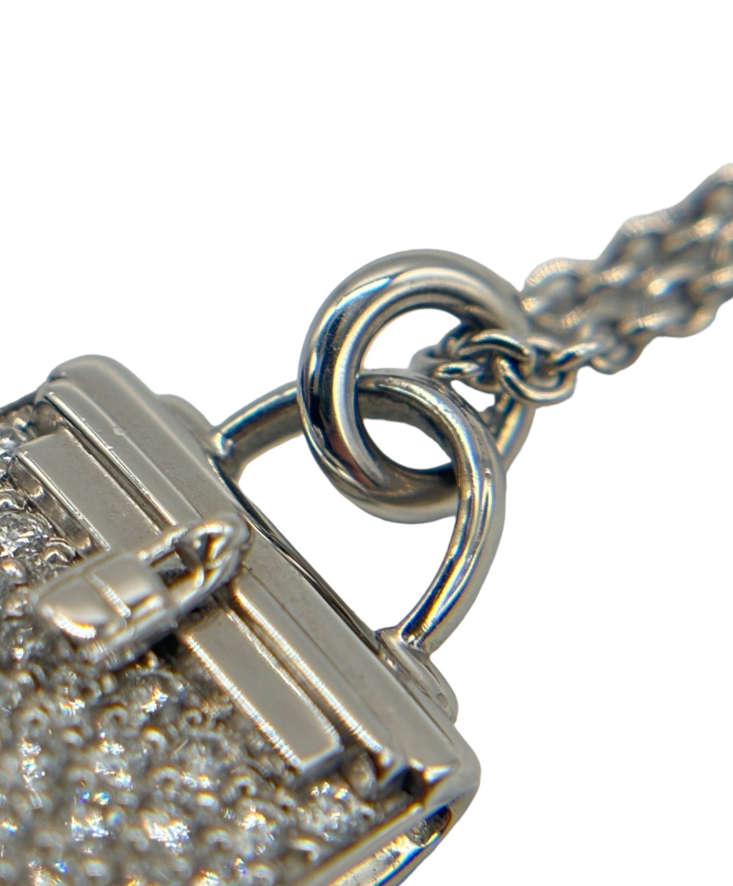 [Pre-owned] HERMES Amulettes Kelly pendant / Amulettes Kelly necklace / Kelly necklace / accessories / jewelry / diamond / pendant 21A1268177