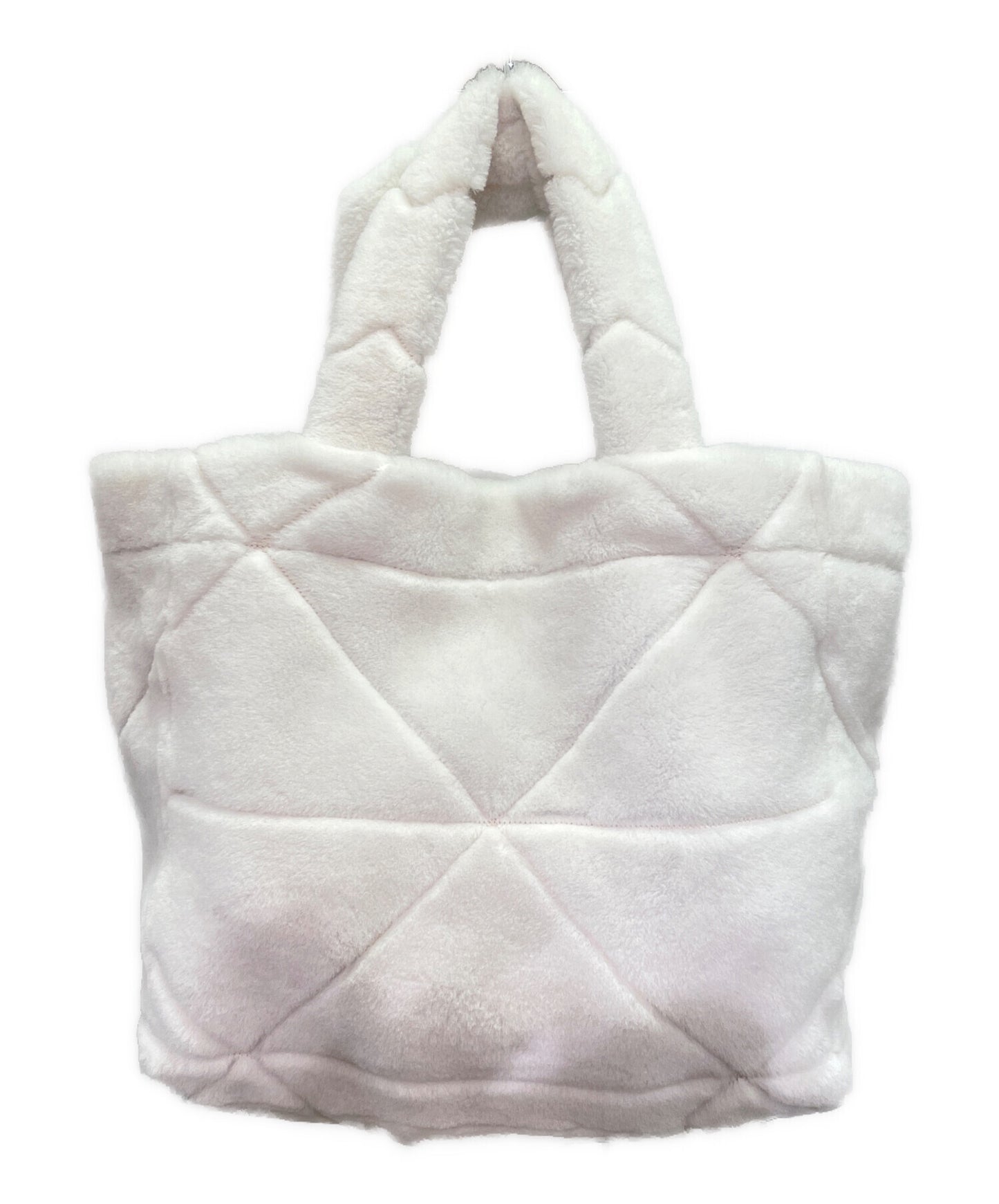 [Pre-owned] PRADA quilted shearling tote bag/handbag/mouton bag/bag/ 1BG427V