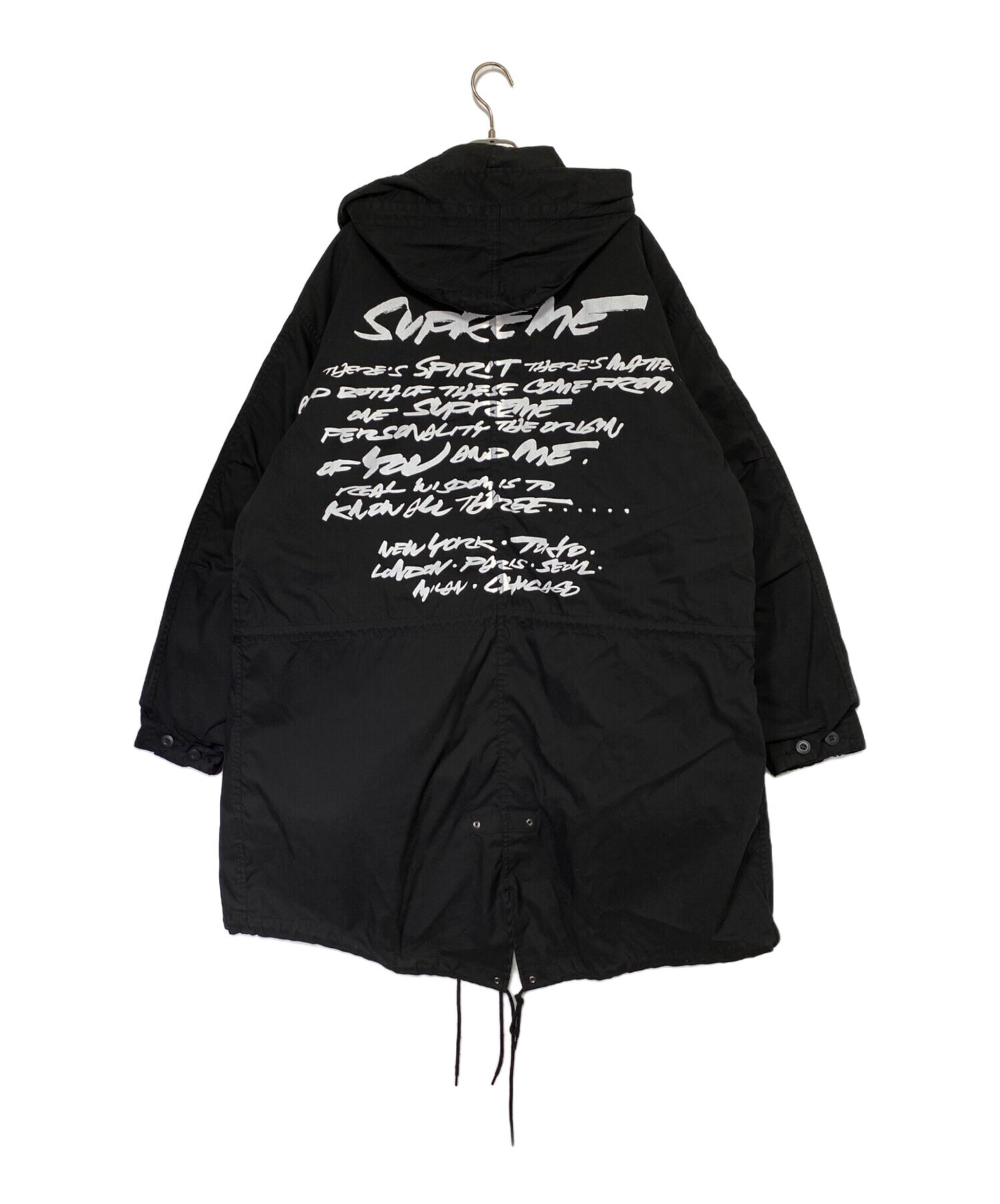 [Pre-owned] SUPREME Futura Fishtail Parka