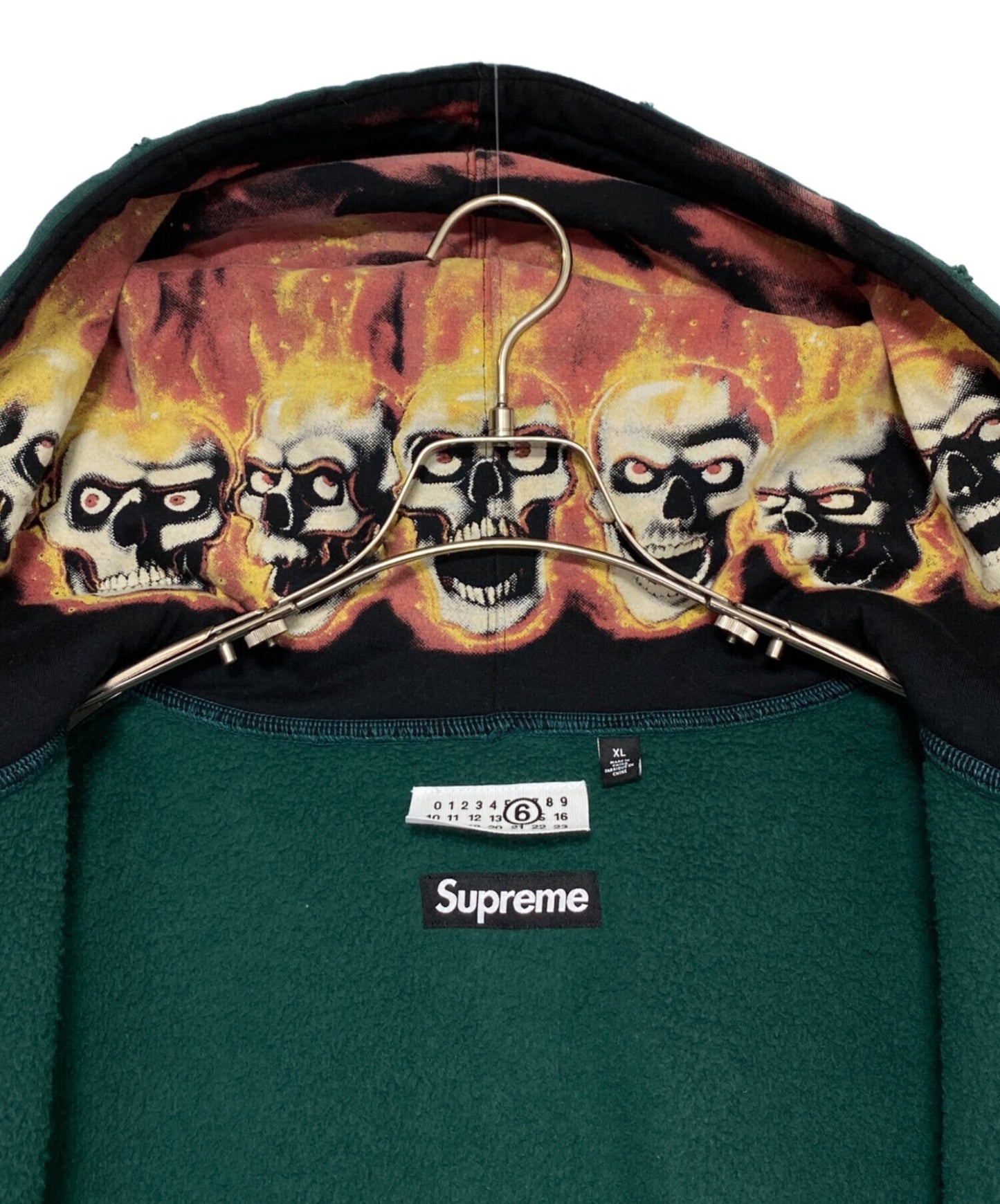 [Pre-owned] SUPREME Zip UP Hooded Sweatshirt