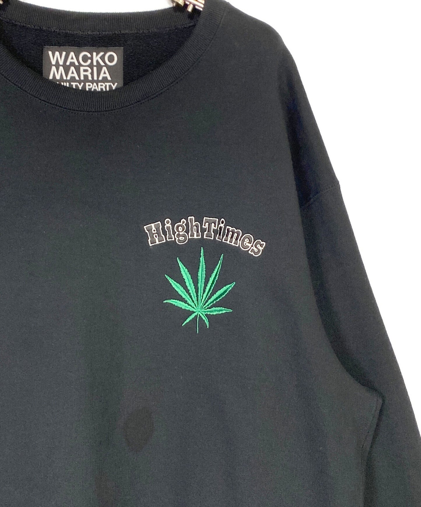[Pre-owned] WACKO MARIA HEAVY WEIGHT CREW NECK SWEAT SHIRT ()