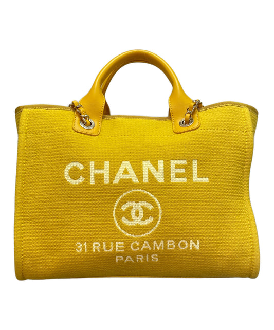 [Pre-owned] CHANEL Deauville MM/Handbag/Shoulder bag/2WAY bag/Bag/Chanel/