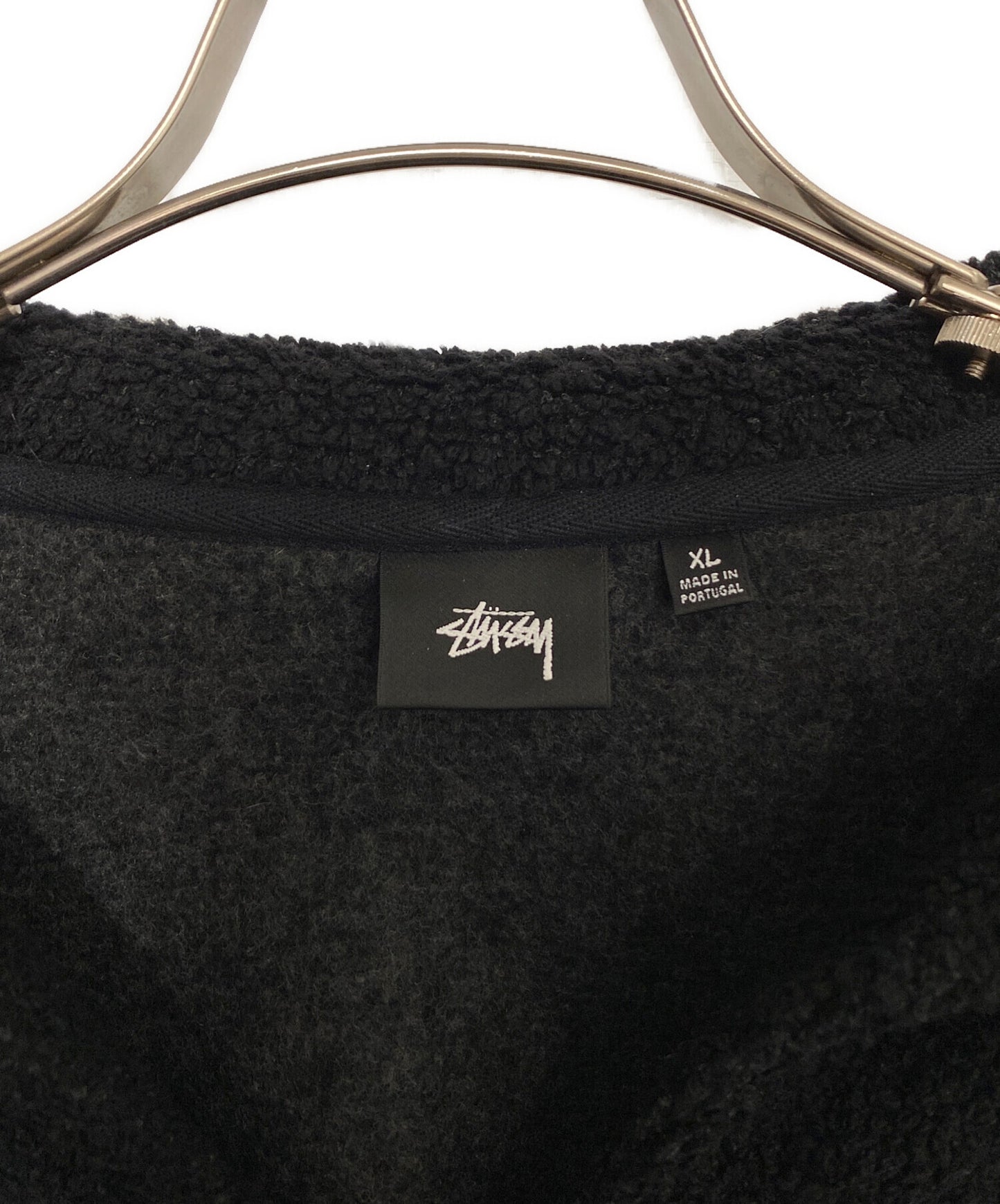 [Pre-owned] stussy WOOL BLEND SHERPA PULLOVER 118566