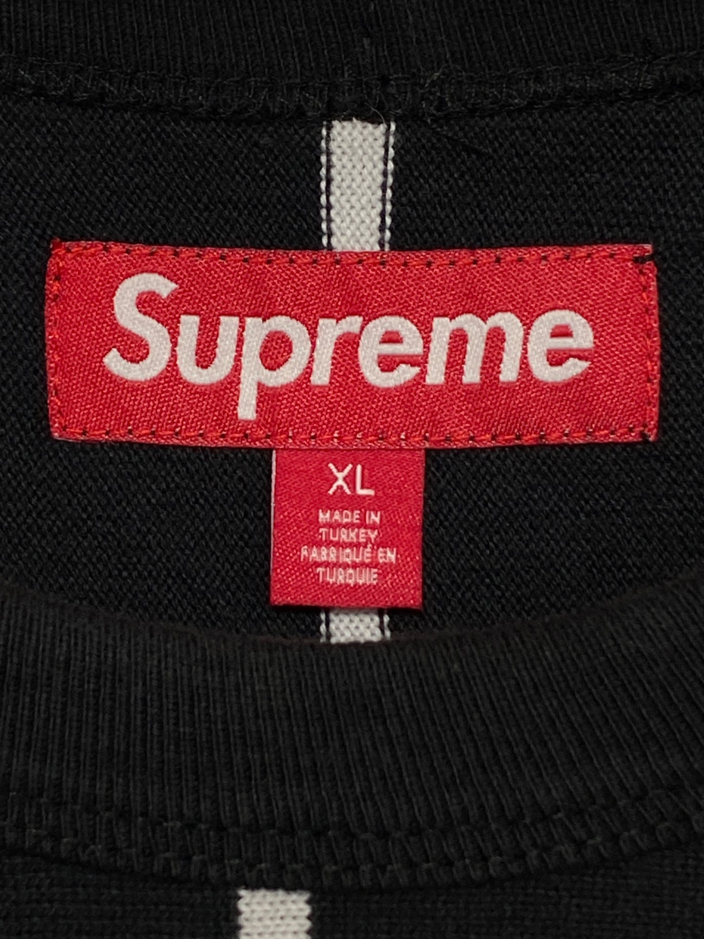 [Pre-owned] SUPREME Stripe Raglan L/S ( Stripe Raglan Long Sleeve )