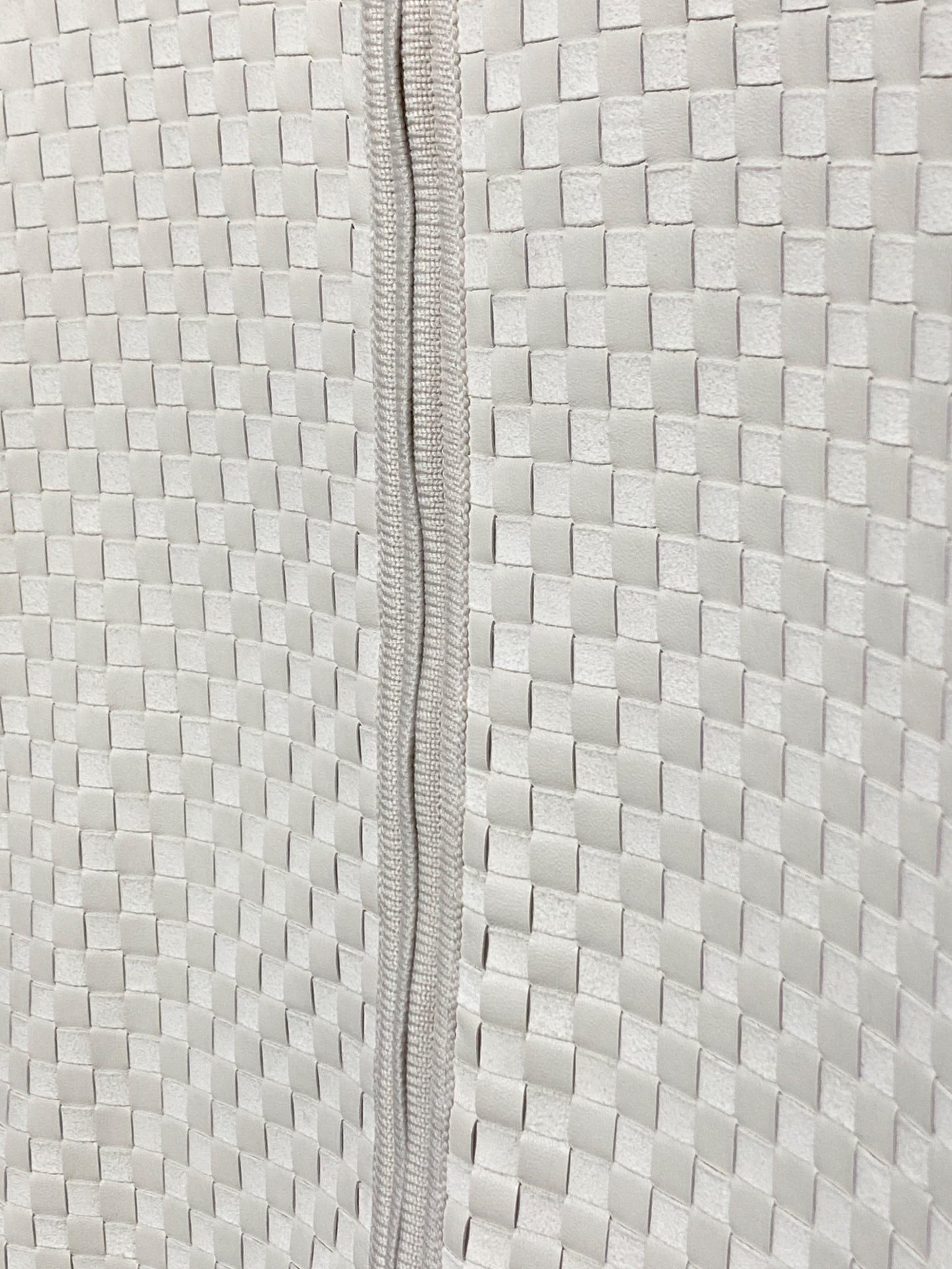 [Pre-owned] SUPREME Woven Leather Zip Up Cardigan