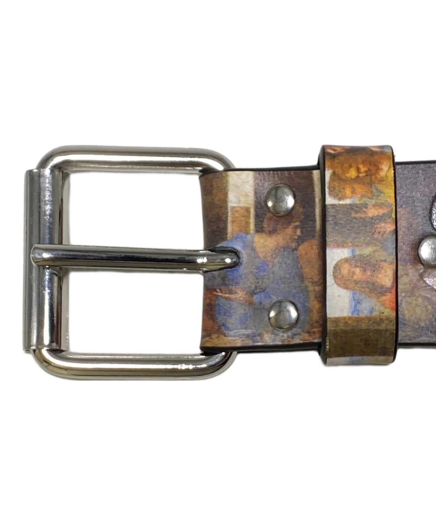 [Pre-owned] SUPREME Last Supper Leather Belt