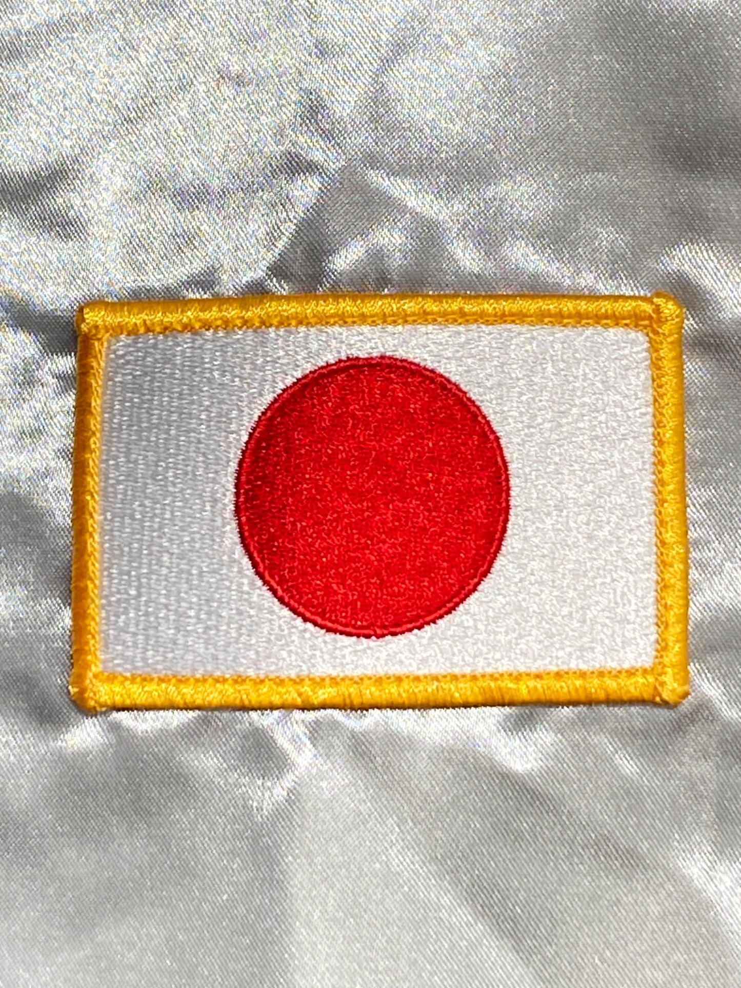 [Pre-owned] SUPREME Satin Hooded Varsity Jacket