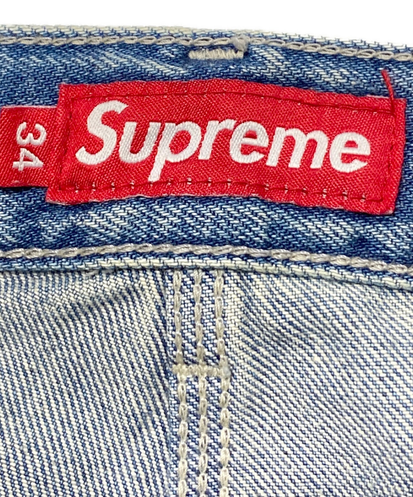 [Pre-owned] SUPREME Worn Double Knee Painter Pant