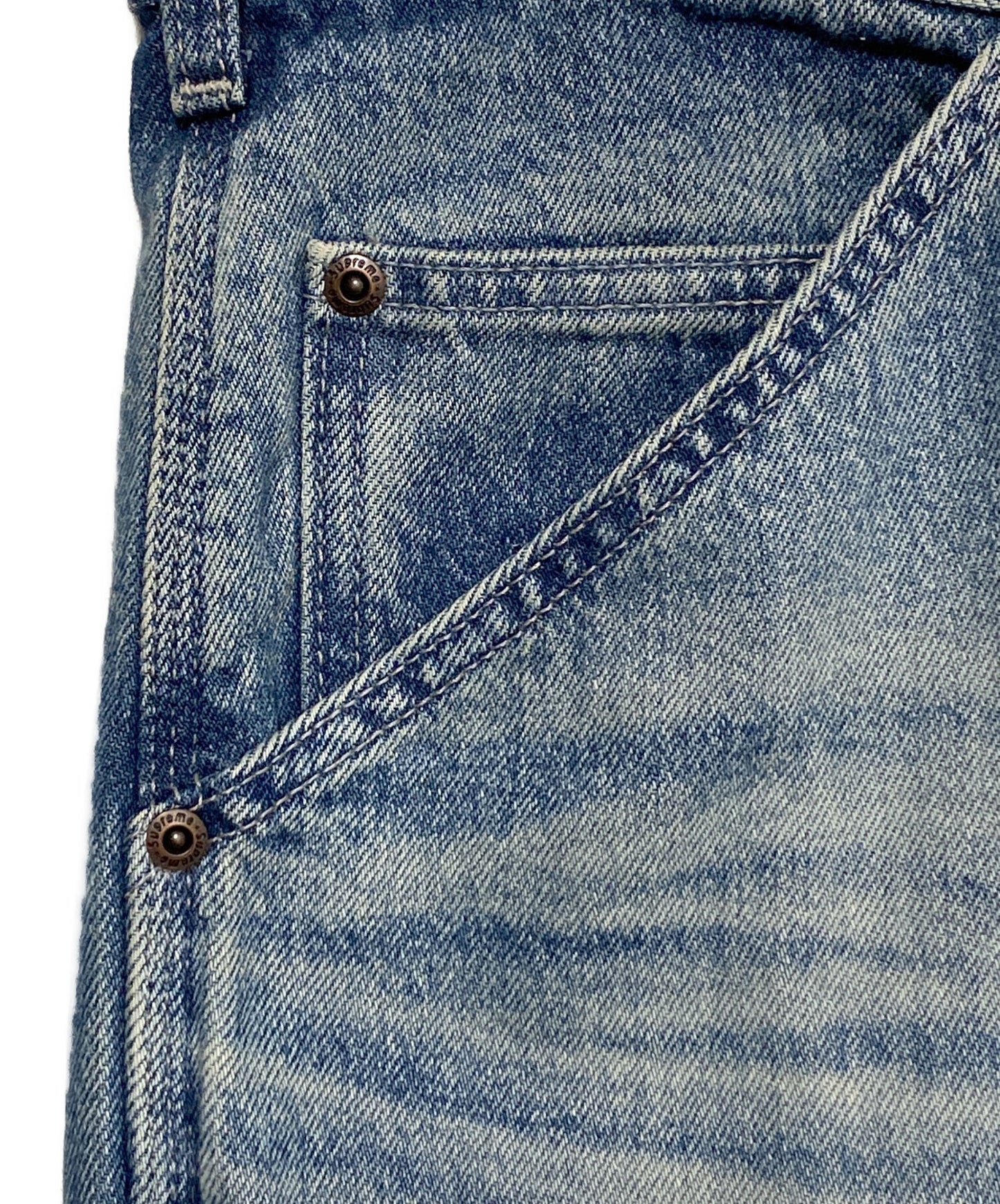 [Pre-owned] SUPREME Worn Double Knee Painter Pant