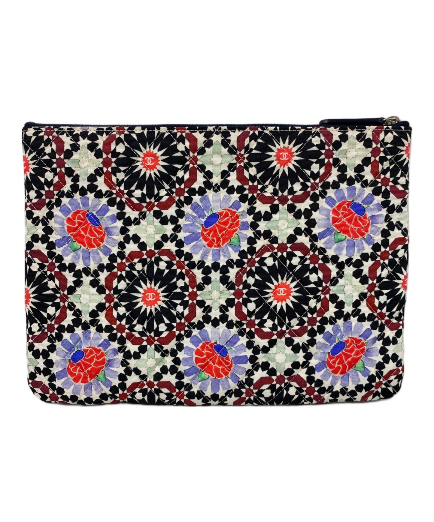 [Pre-owned] CHANEL Quilted clutch bag A82074