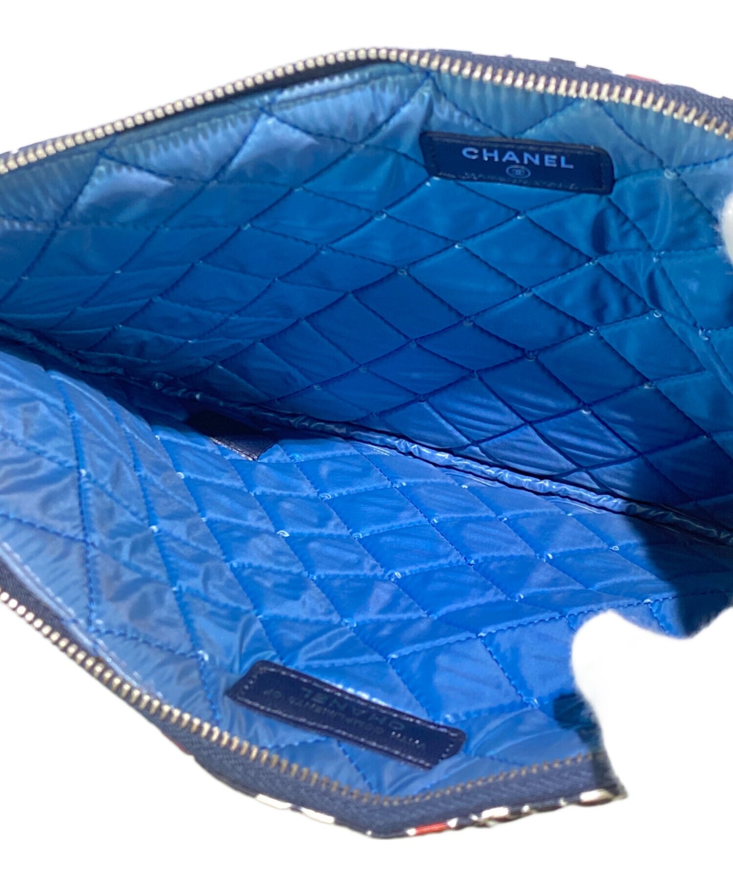 [Pre-owned] CHANEL Quilted clutch bag A82074