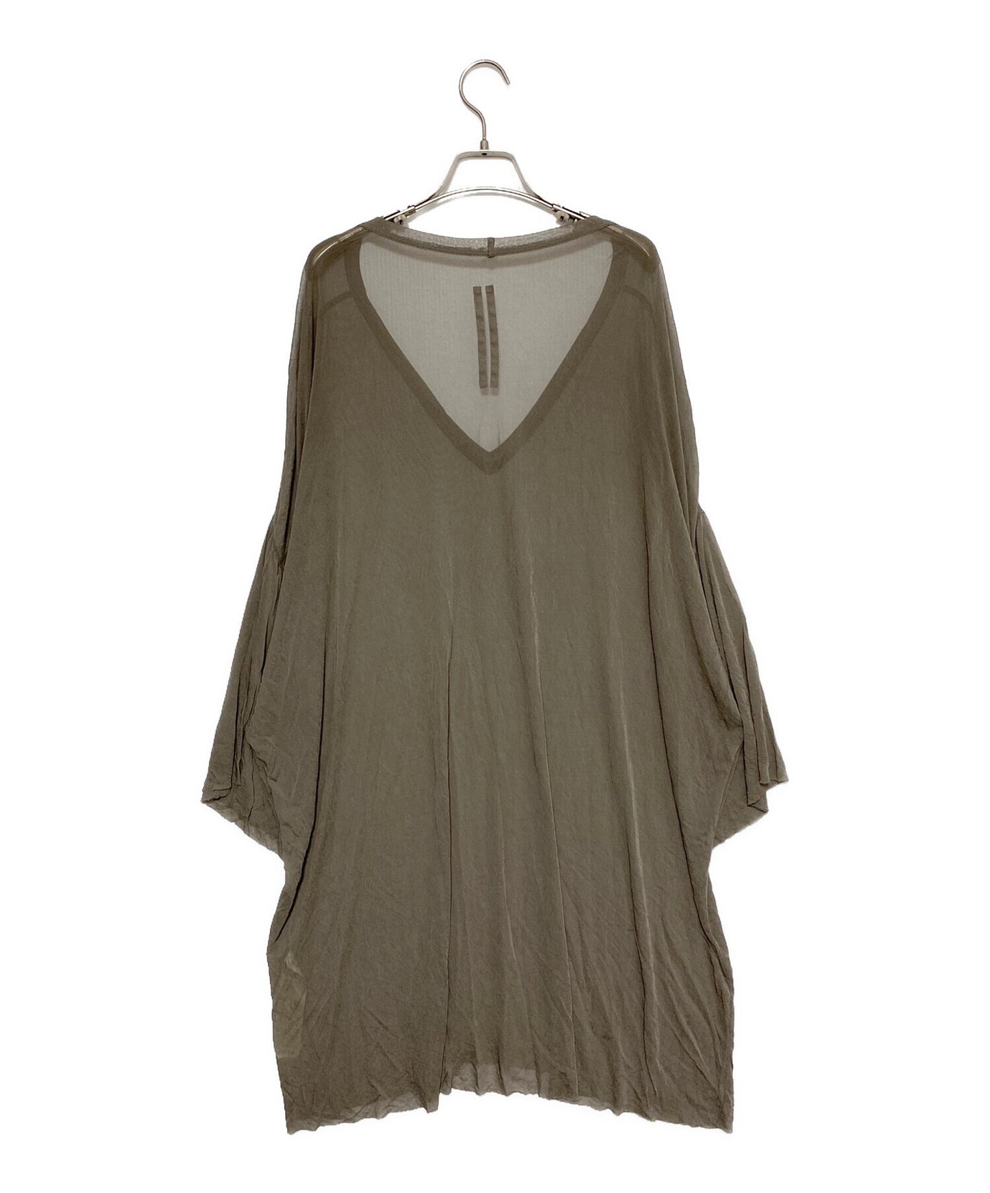 [Pre-owned] RICK OWENS Oversized see-through cut and sewn RR01E5279-JCR