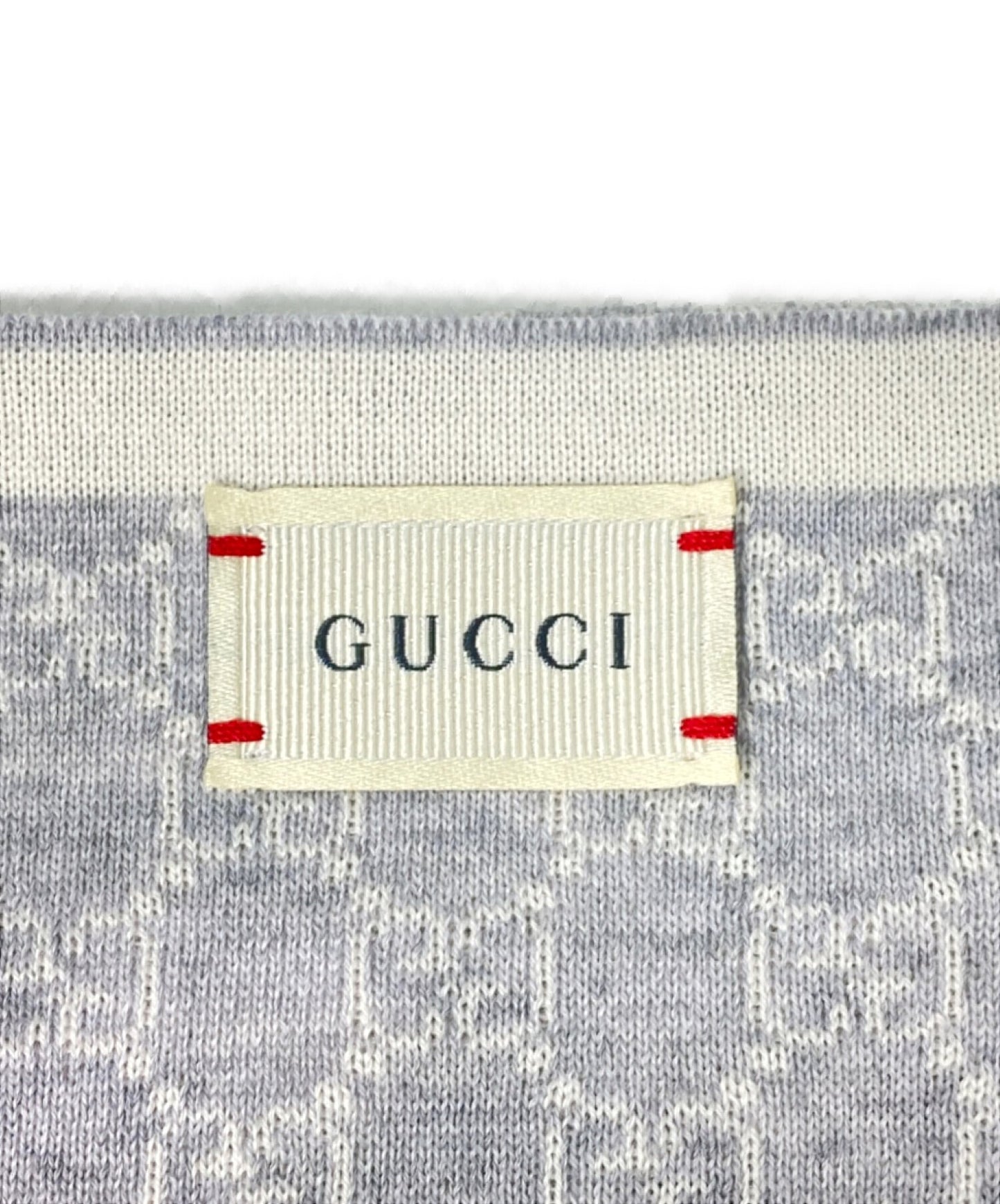 [Pre-owned] GUCCI GG Wool Stole 417865