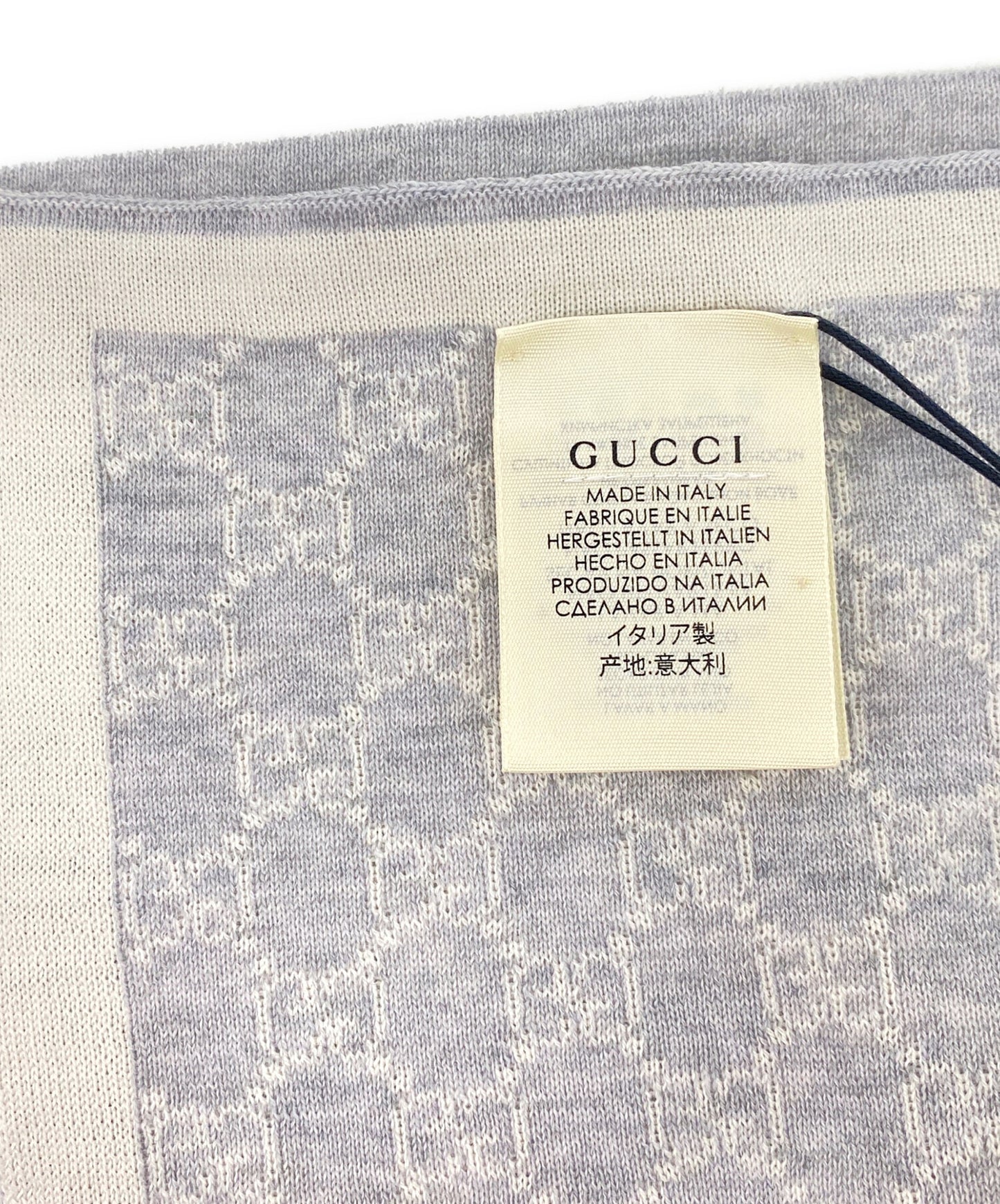 [Pre-owned] GUCCI GG Wool Stole 417865