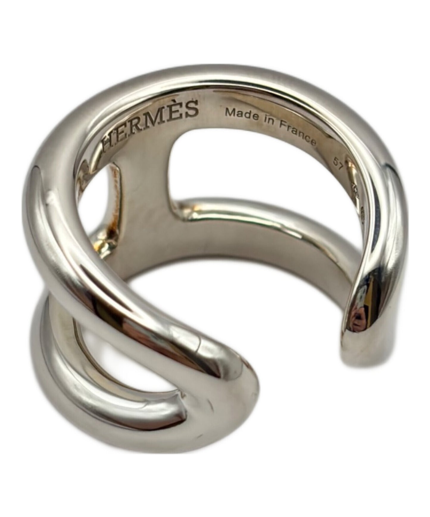 [Pre-owned] HERMES Osmose Ring Osmose GM Ring / Hermes Fine Jewelry / Silver Jewelry / Osmose Ring H102536B 00