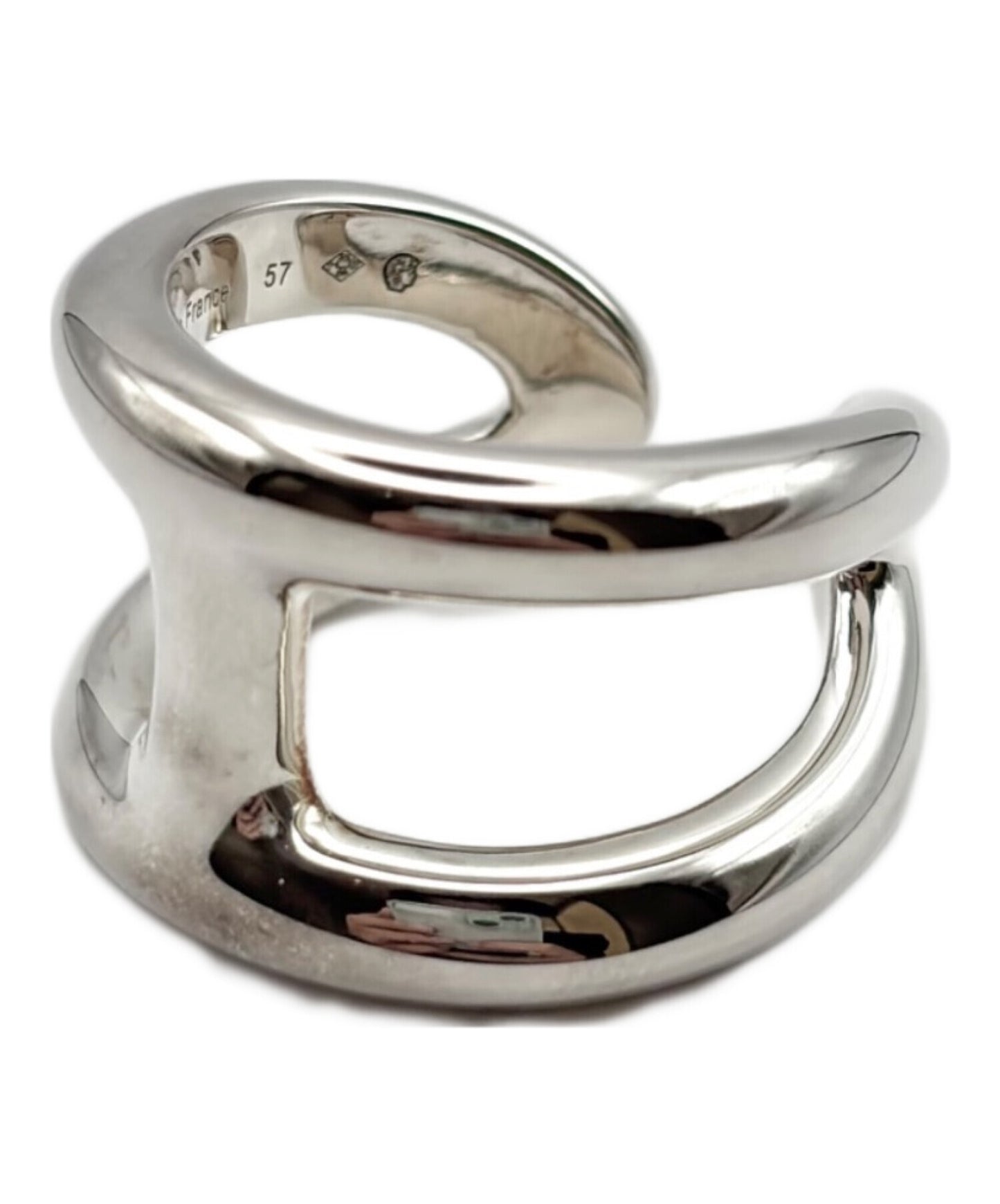 [Pre-owned] HERMES Osmose Ring Osmose GM Ring / Hermes Fine Jewelry / Silver Jewelry / Osmose Ring H102536B 00