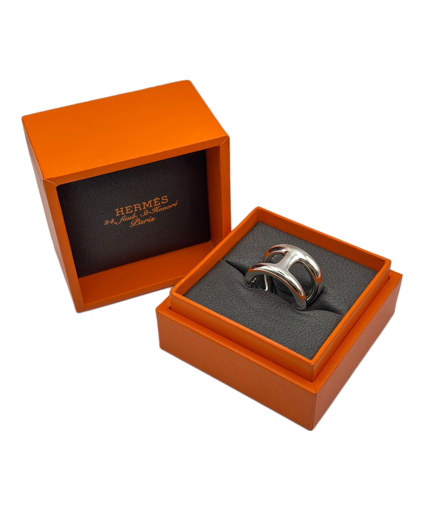 [Pre-owned] HERMES Osmose Ring Osmose GM Ring / Hermes Fine Jewelry / Silver Jewelry / Osmose Ring H102536B 00