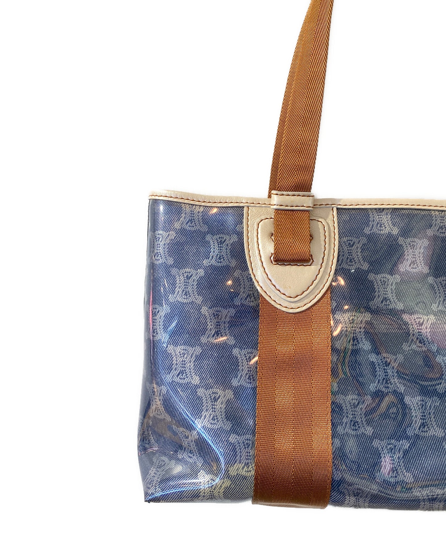 [Pre-owned] CELINE Macadam Vinyl Tote Bag