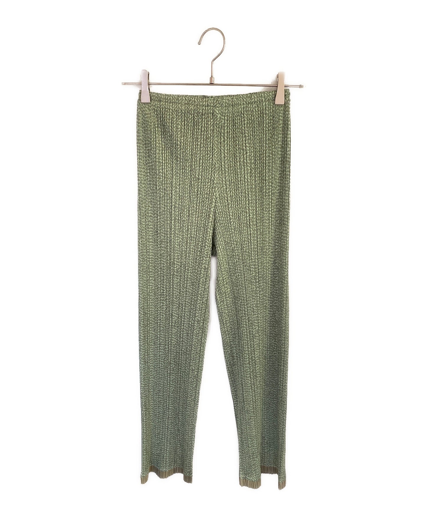 [Pre-owned] PLEATS PLEASE pleated pants with a full pattern PP82-JF443