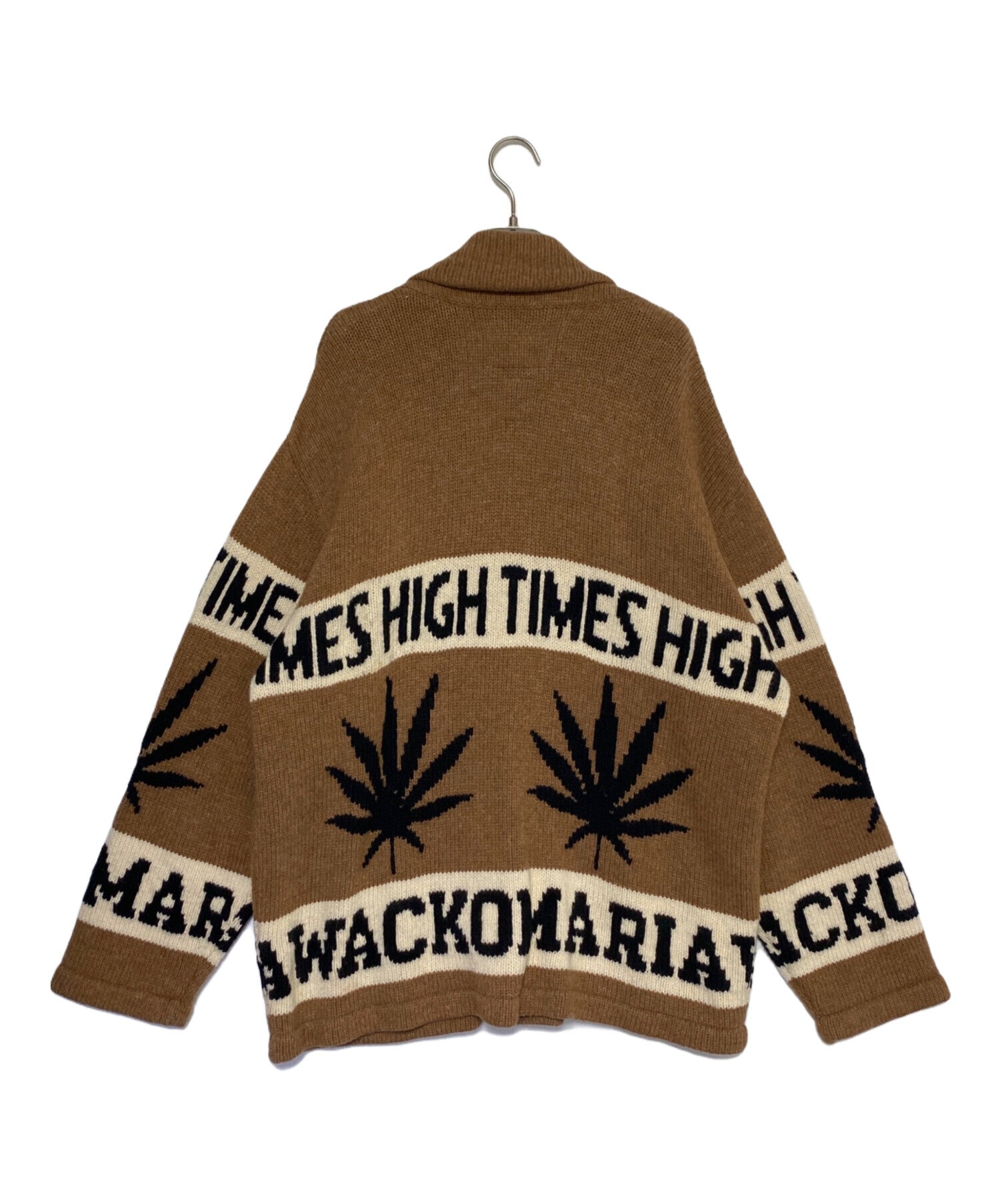 WACKO MARIA × HIGH TIMES カーディガン HIGHTIMES× WACKO MARIA / CLASSIC KNIT CARDIGAN - RELAX WEB