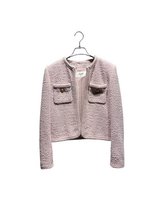 [Pre-owned] CELINE Tweed Jacket / Jacket / 2V18N764L 2V18N764L