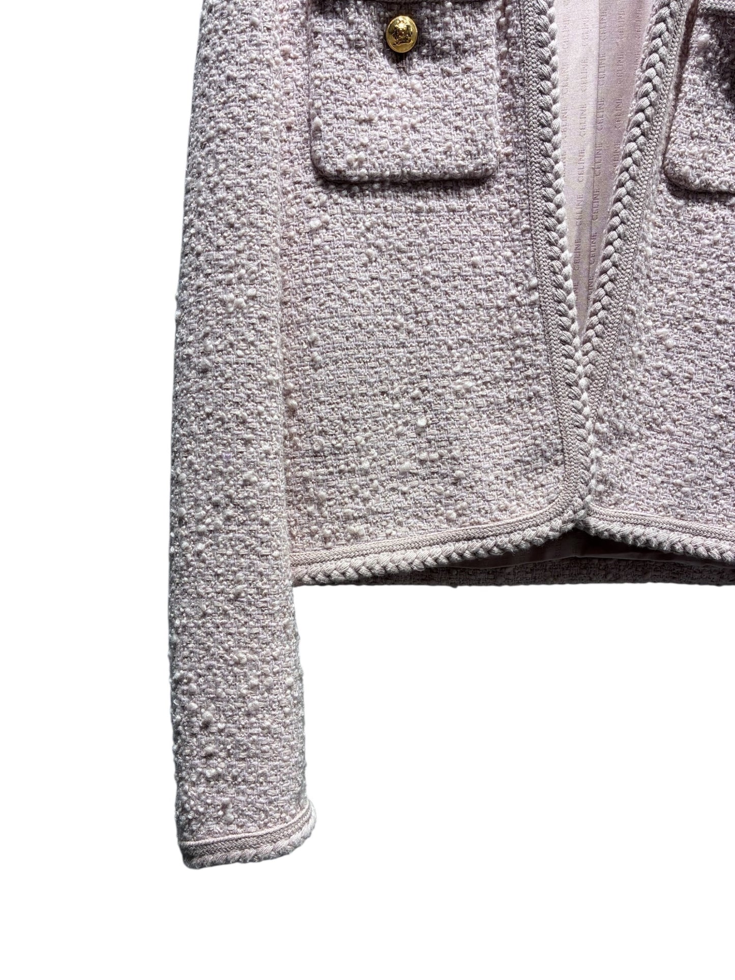 [Pre-owned] CELINE Tweed Jacket / Jacket / 2V18N764L 2V18N764L