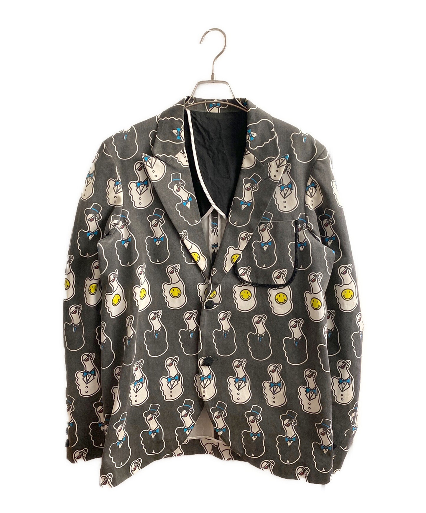 [Pre-owned] NUMBER (N)INE Tailored jacket with all-over pattern